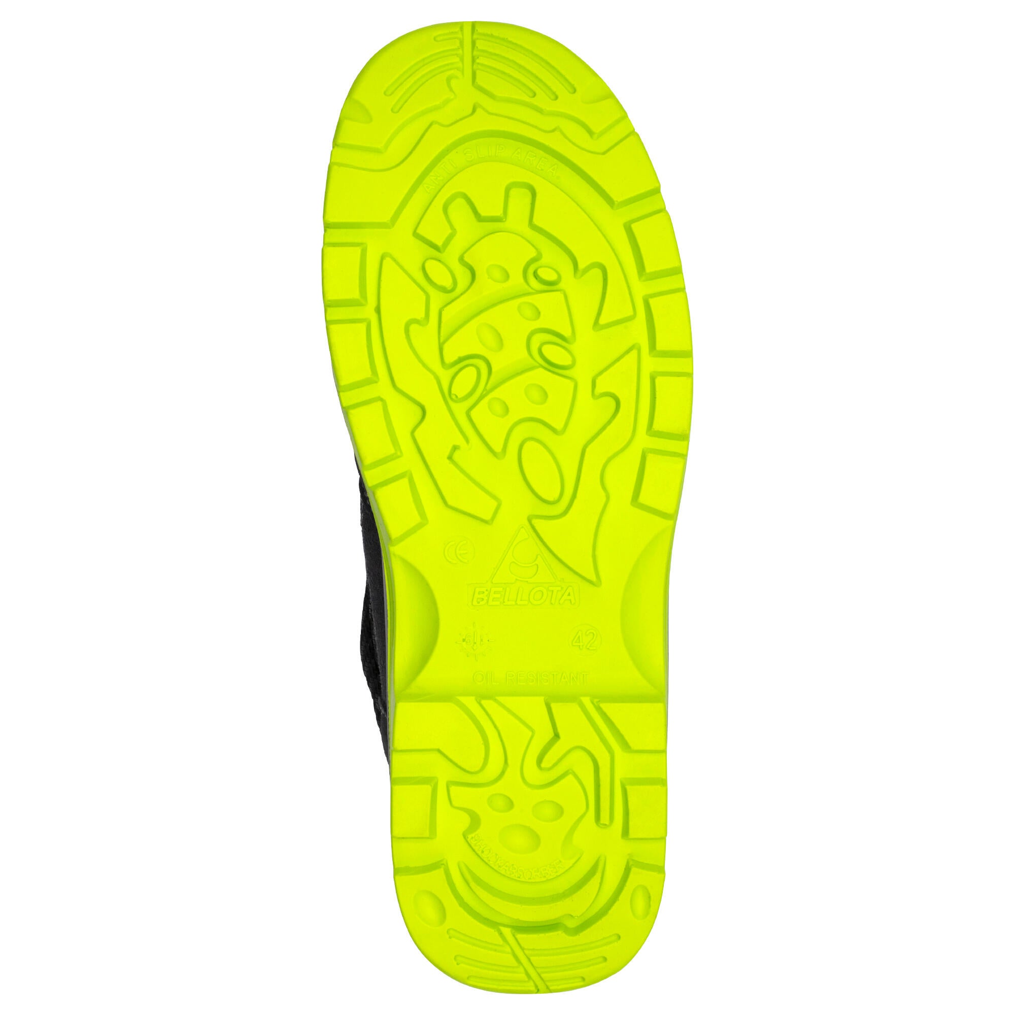 Sapato de segurança pele S1P tamanho 45 Bellota Comp+ - 9