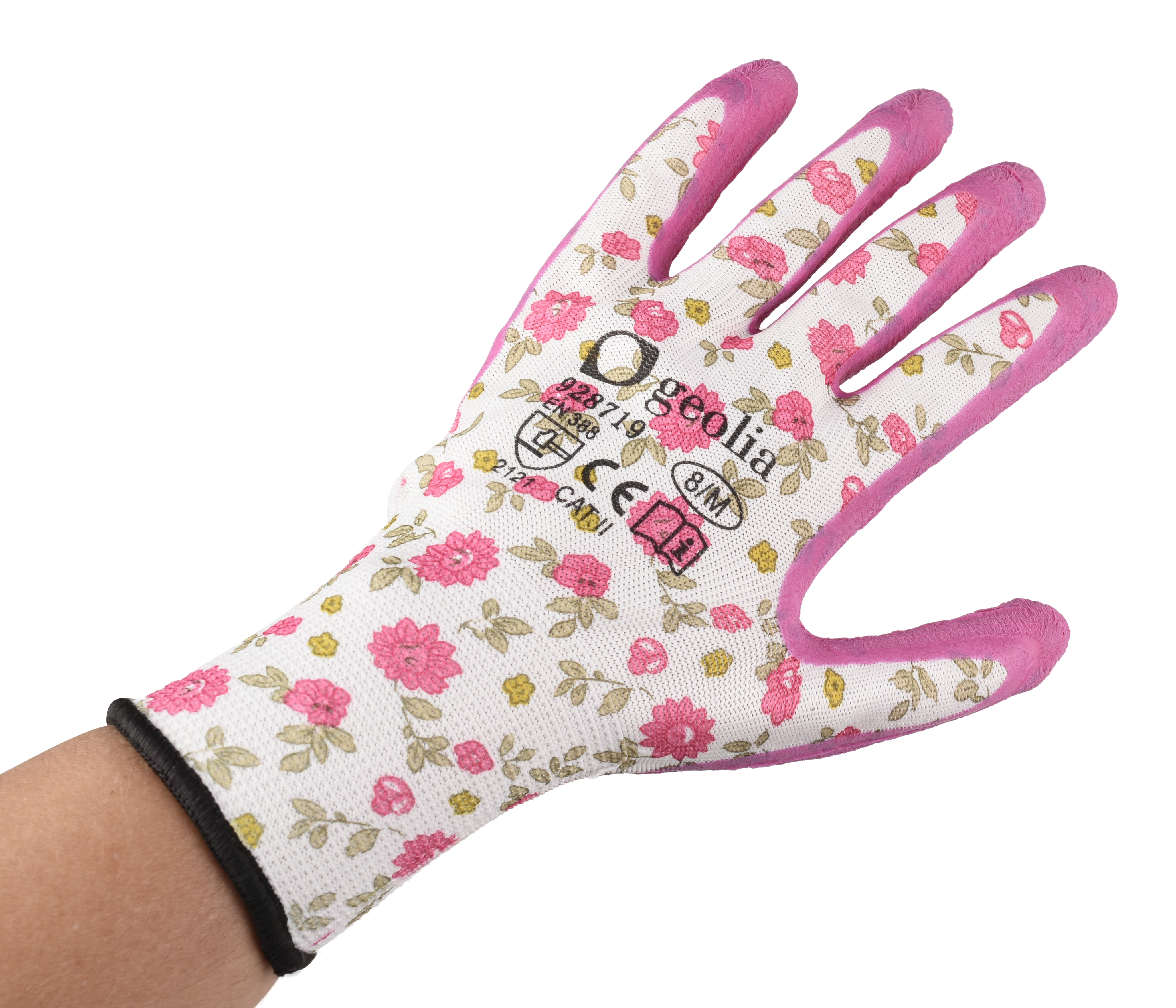 Paire de gants pour travaux de jardinage polyuréthane, T7 GEOLIA - 2