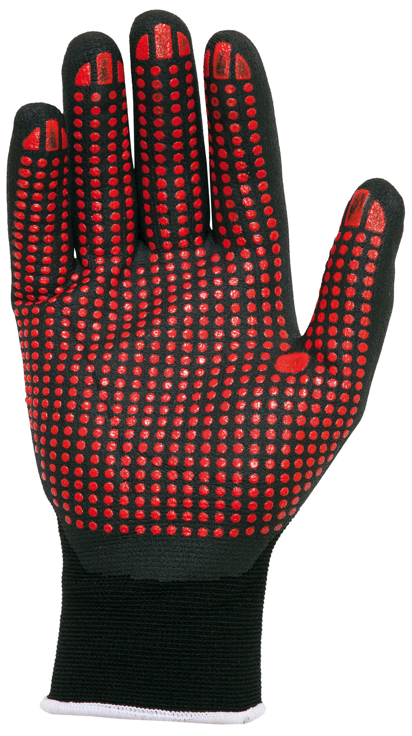 Guante nylon recubierto nitrilo con puntos.Ref. JUBA H5112-9 - 2