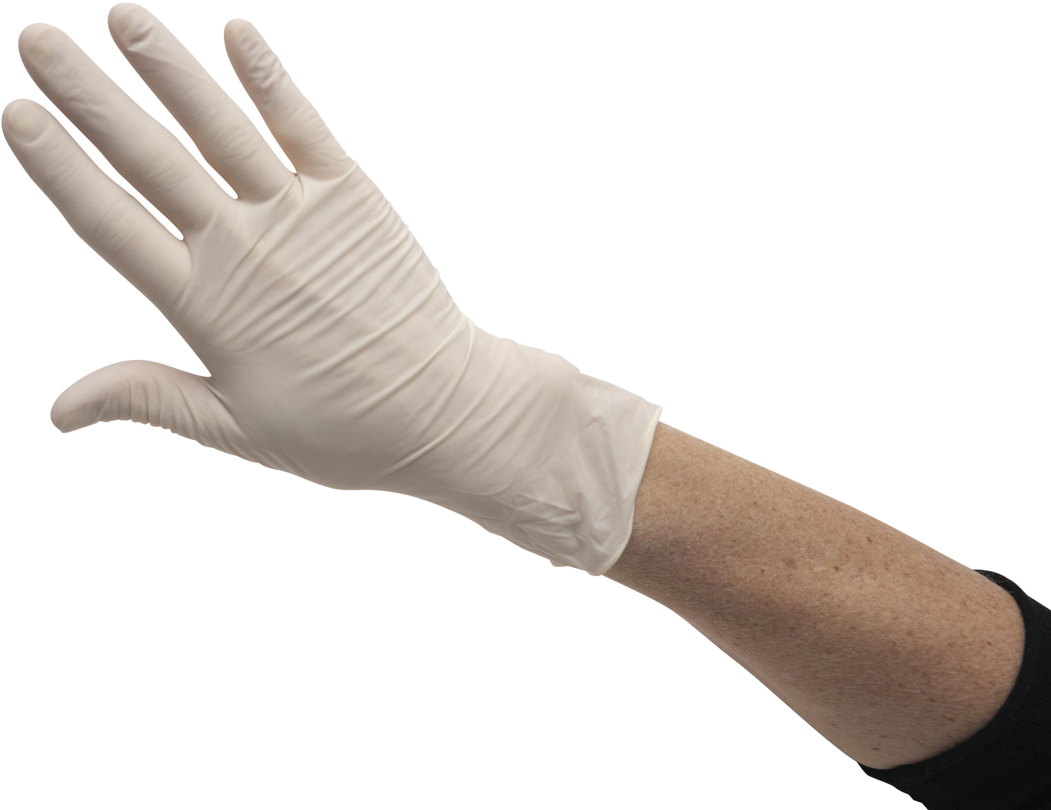 Pack 10 guantes de látex Impact Talla M - 3