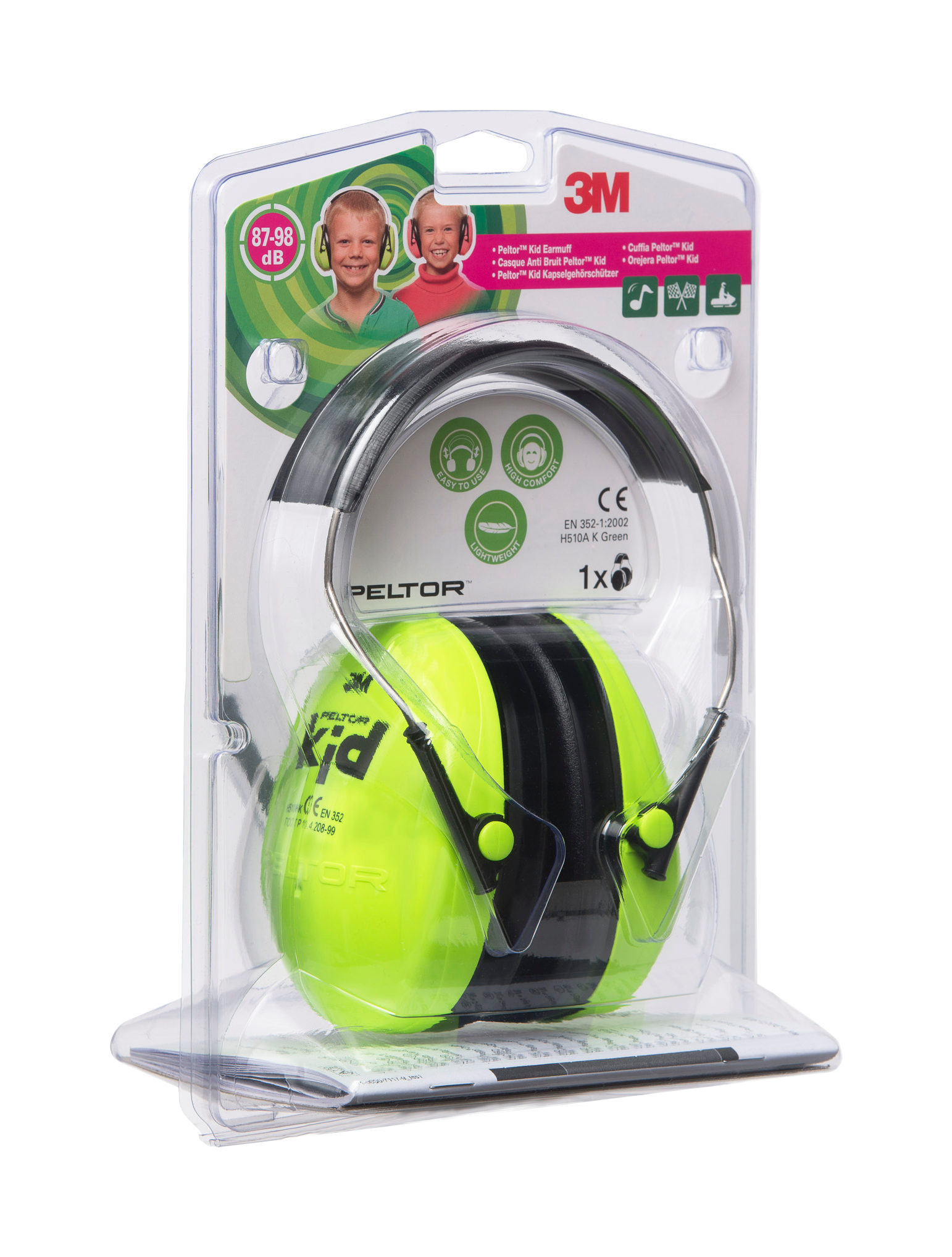 Protetor auditivo 3M Até 27DB KID - 4