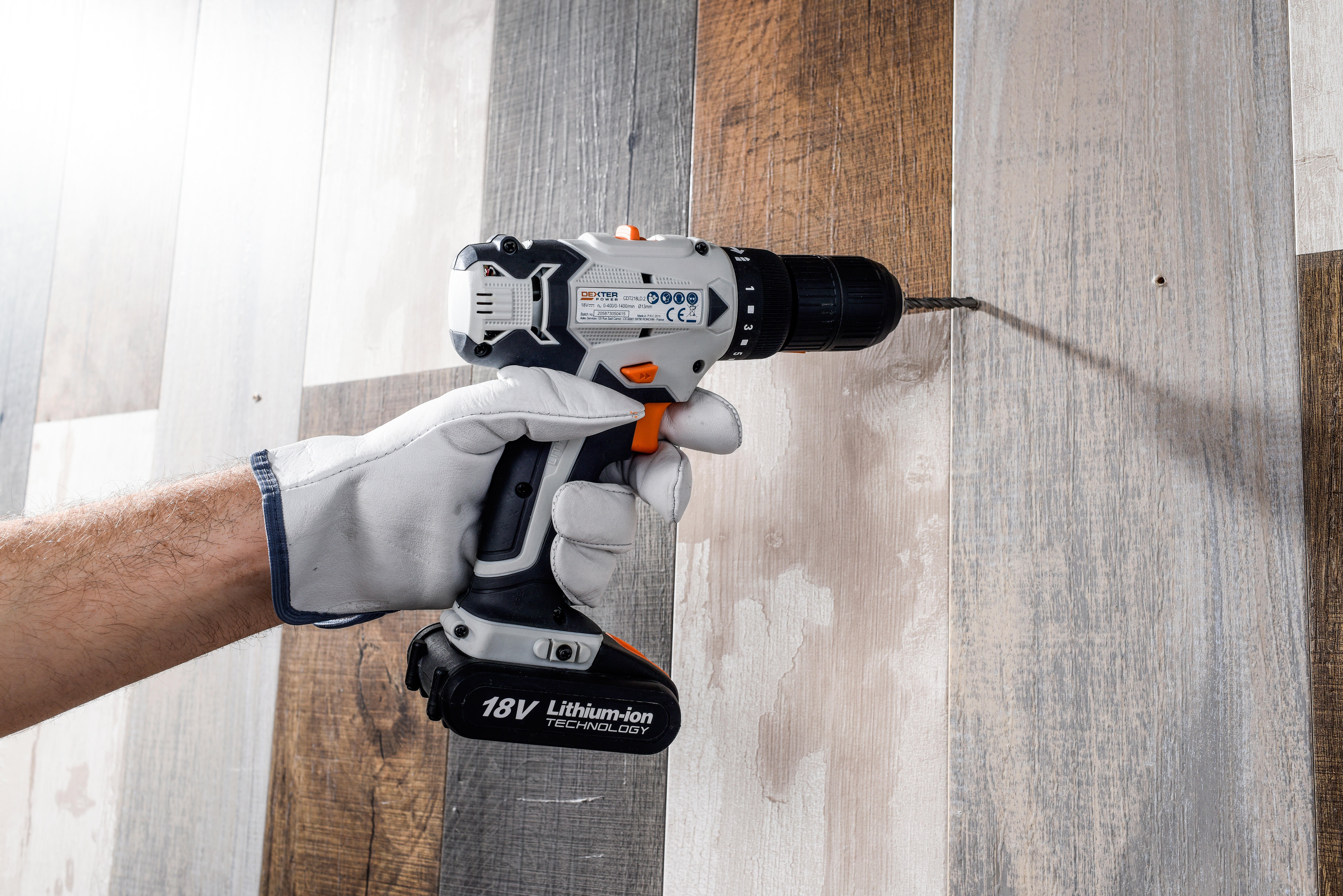 Guantes multiuso DEXTER piel y cuero T 9 / L - 3