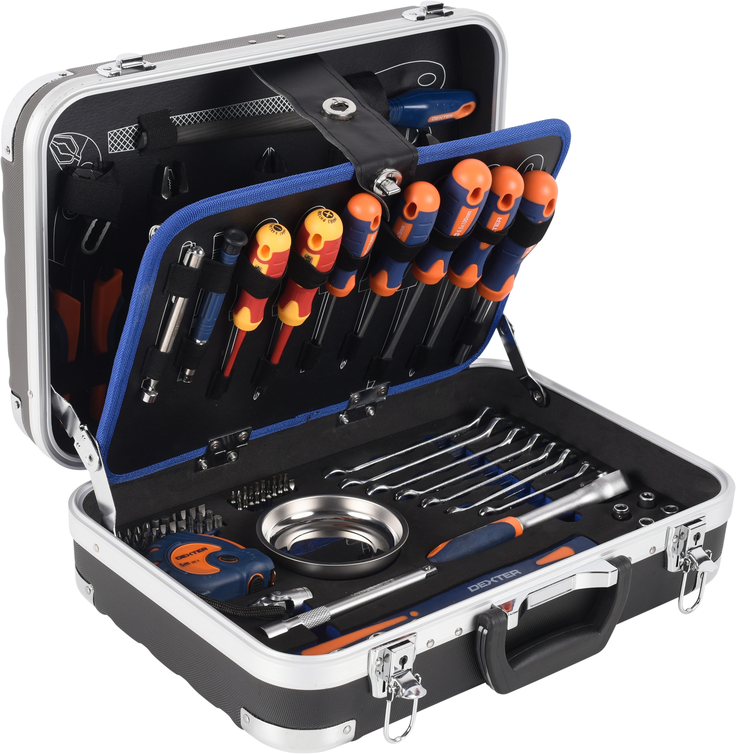 Maletin Herramientas Con Ruedas DEXTER 141 Piezas Leroy Merlin