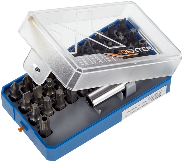 Conjunto de 31 pontas 25 mm Dexter XM84DT-3