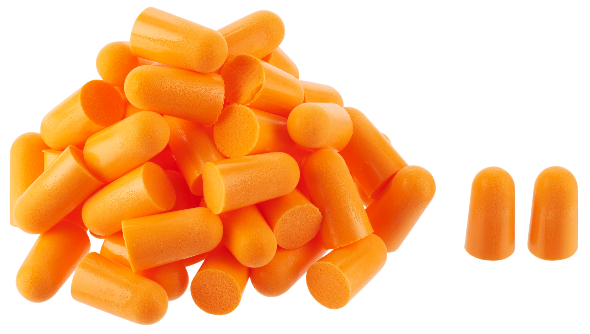 60 tampões auditivos 37DB laranja 3M - 5