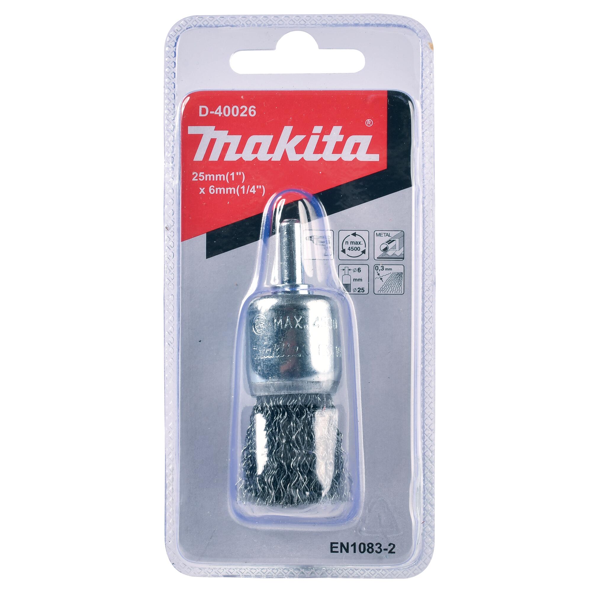 Forney 72731 - Cepillo de alambre grueso con vástago