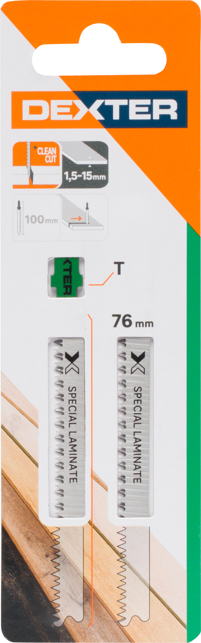 2 lâminas DEXTER CLEAN CUT 1.5-15MM 100MM - 3