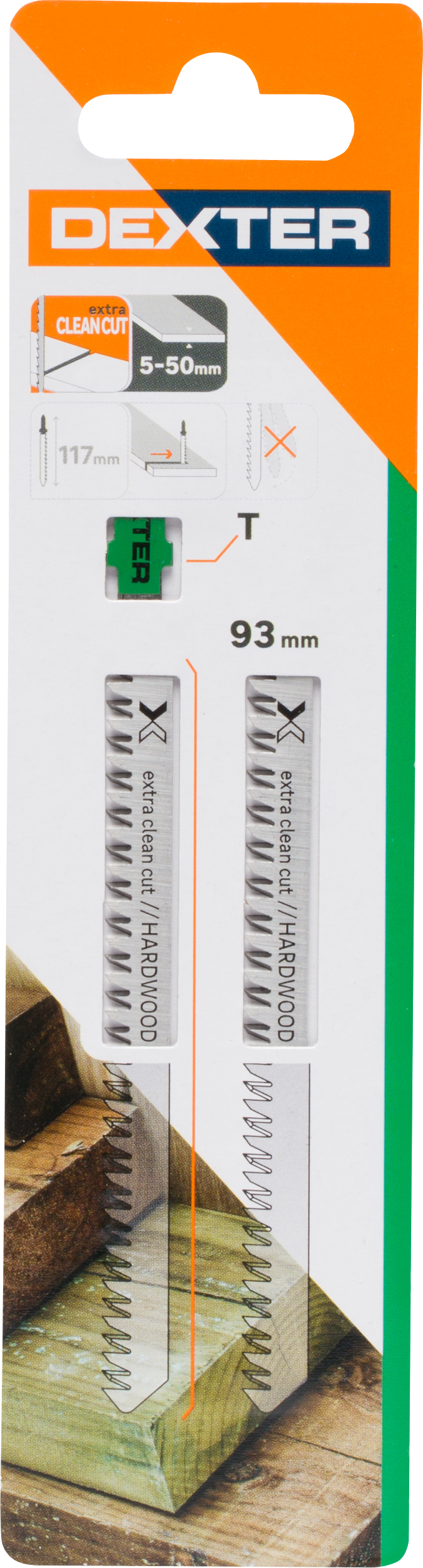 2 lâminas 5-50 mm Dexter CLEAN CUT - 3