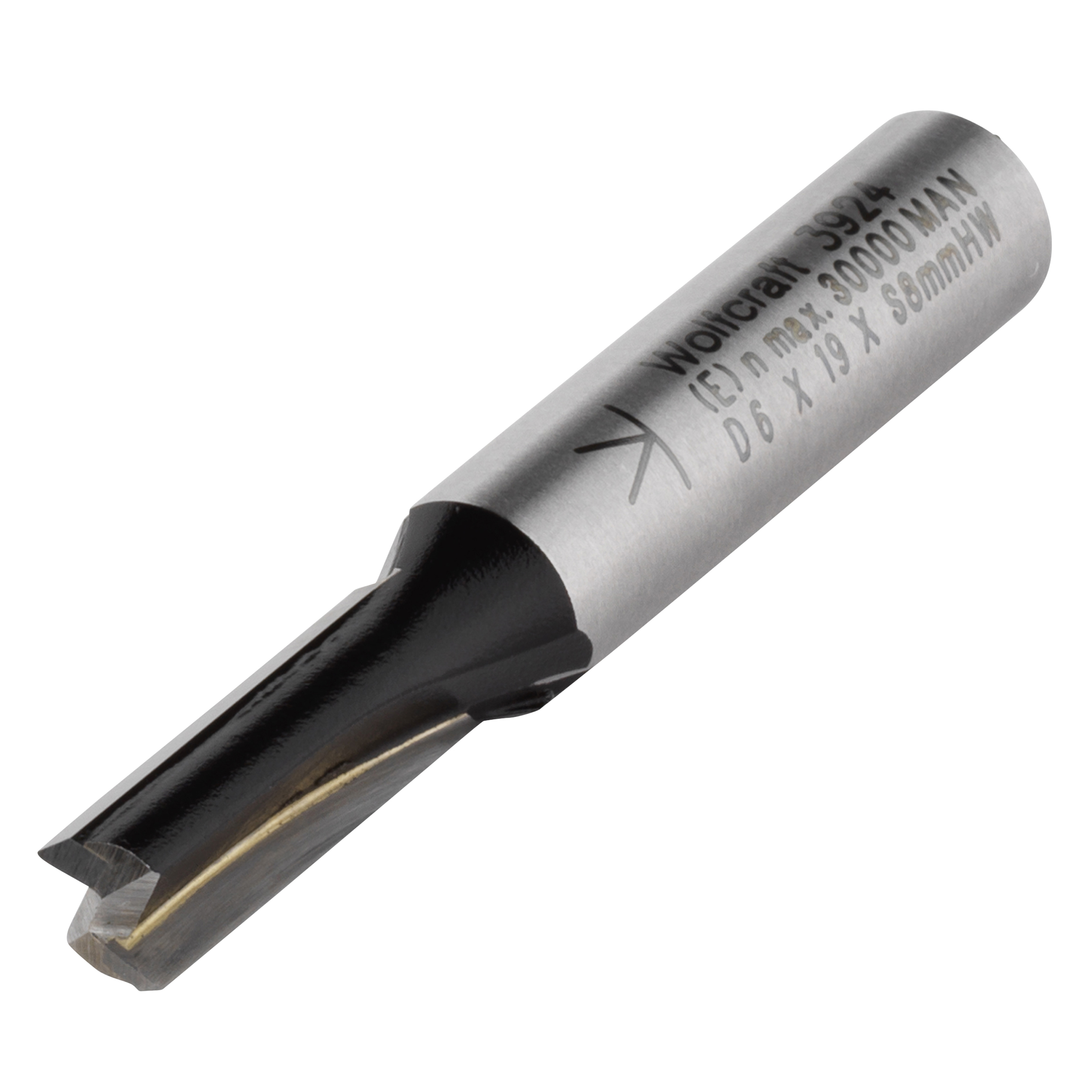 Fresa disco wolfcraft con muesca hm, vástago de 8 ø 6 x 16