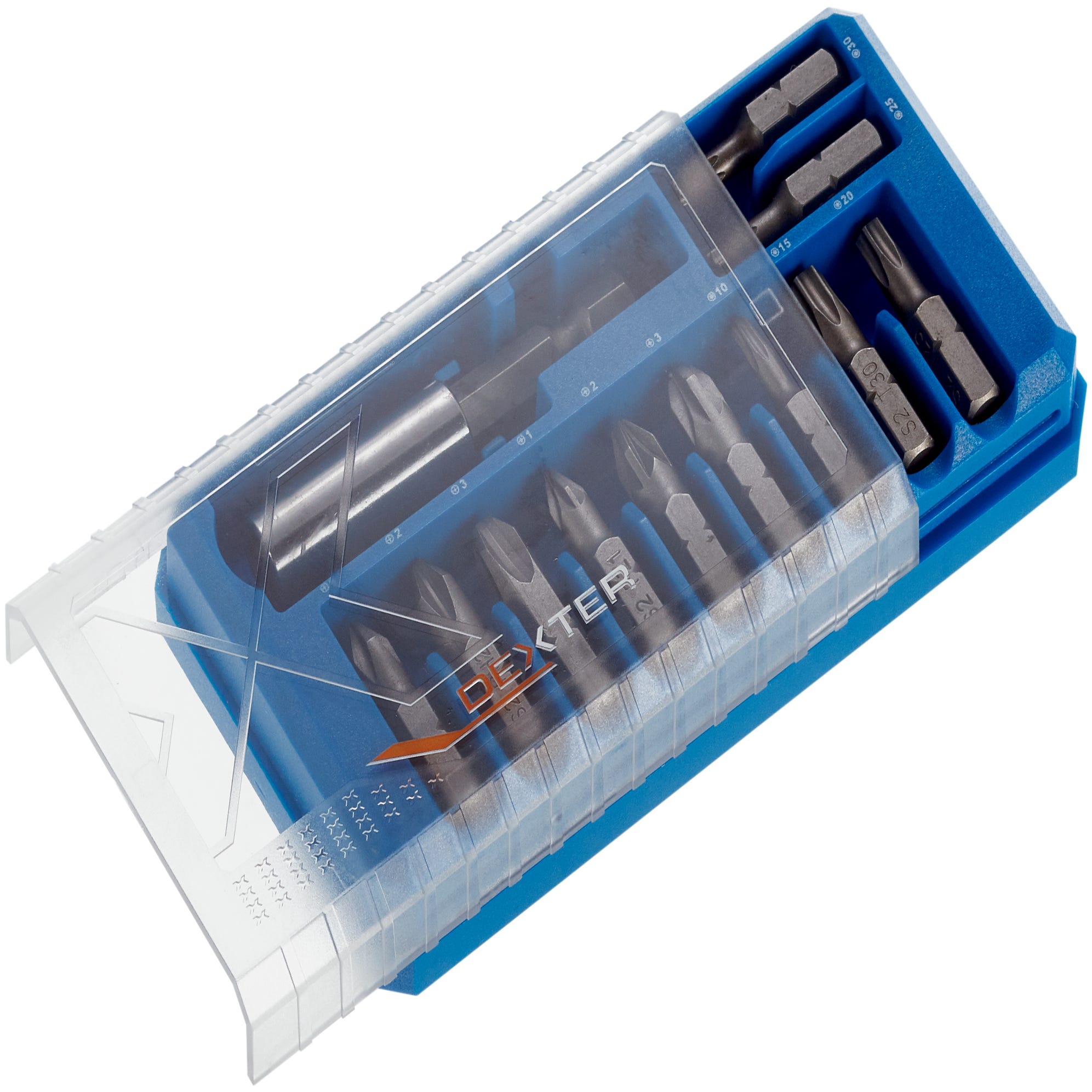 Set 20 Punte Da Avvitatore T25 Da 25mm, Torsion, Con Cassetta Modulare – Alta Resistenza E Antislittamento