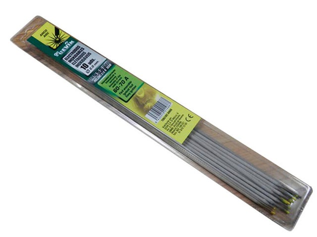 10 Elétrodos aço inoxidável 2 mm Cevik
