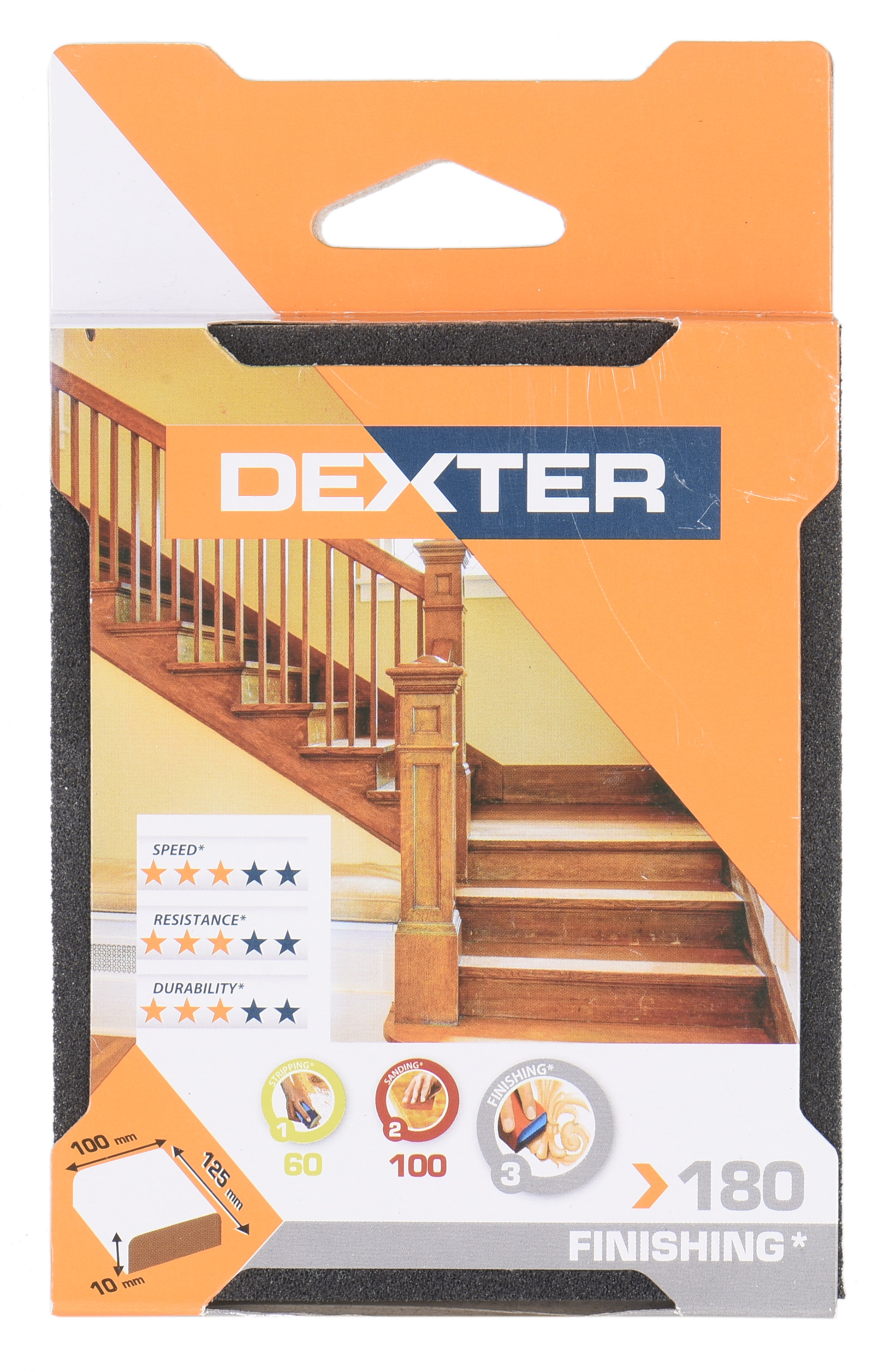 Esponja abrasiva DEXTER de grano 180 - 11