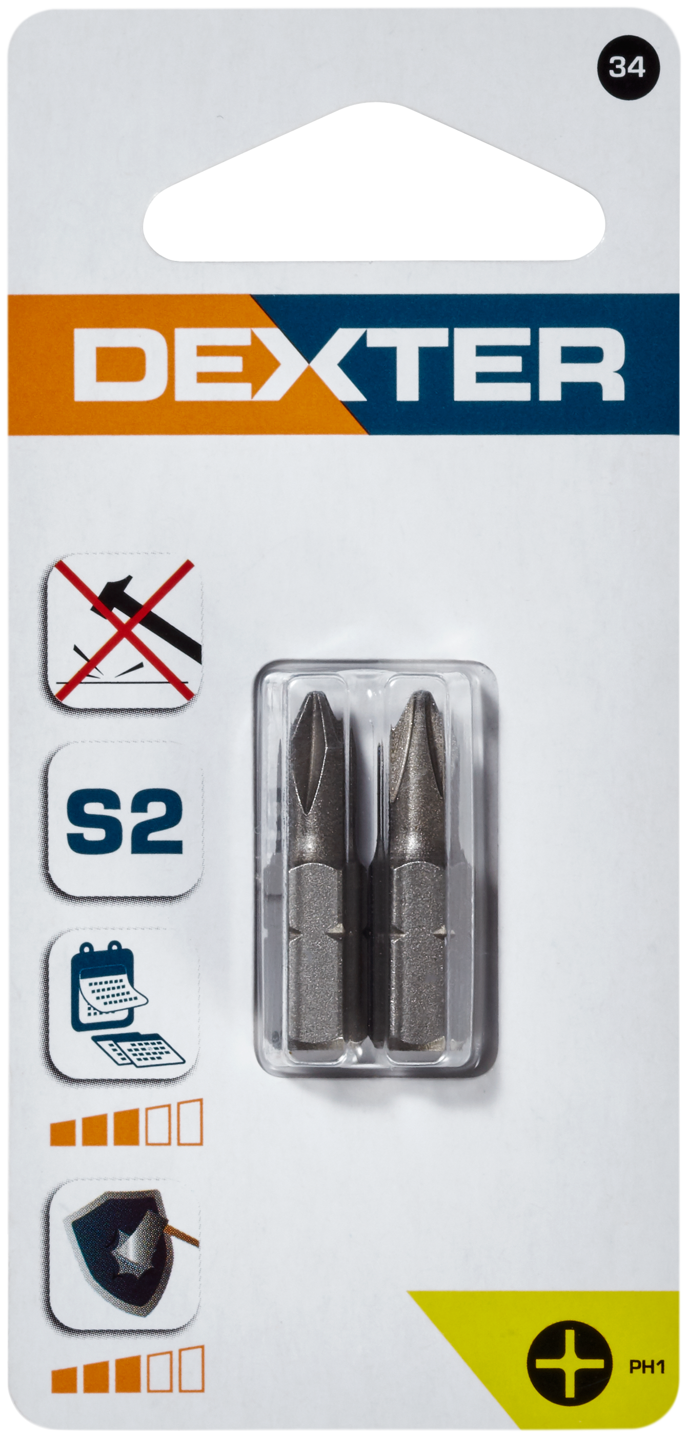 2 pontas DEXTER PH1 25MM - 4