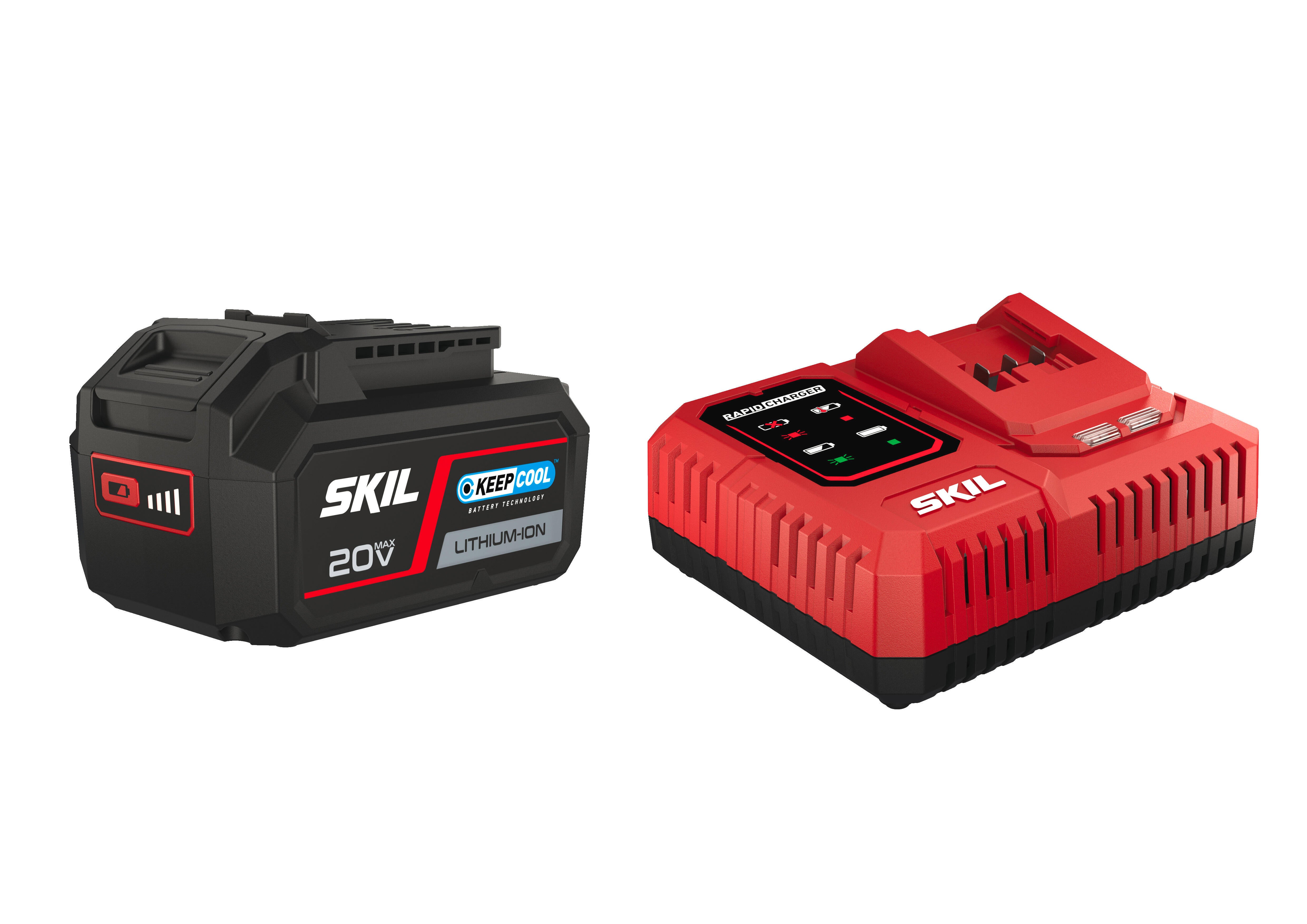 Cargador + batería skil 3111aa 20v