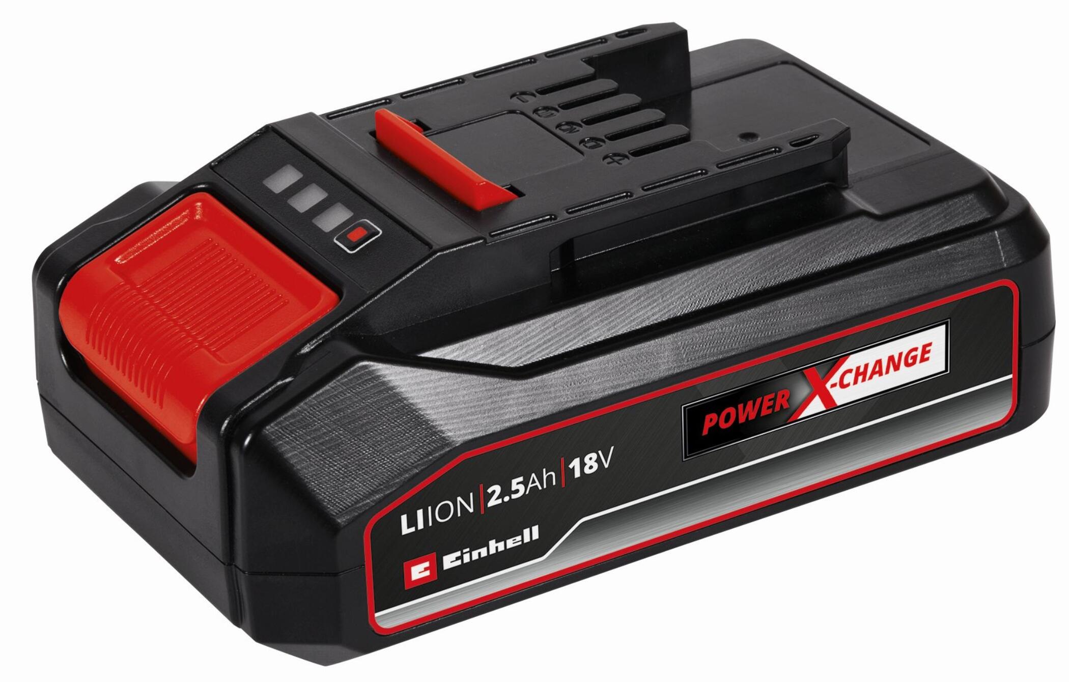 Bateria e carregador EINHELL PXC STARTER KIT 18V 2,5AH - 3