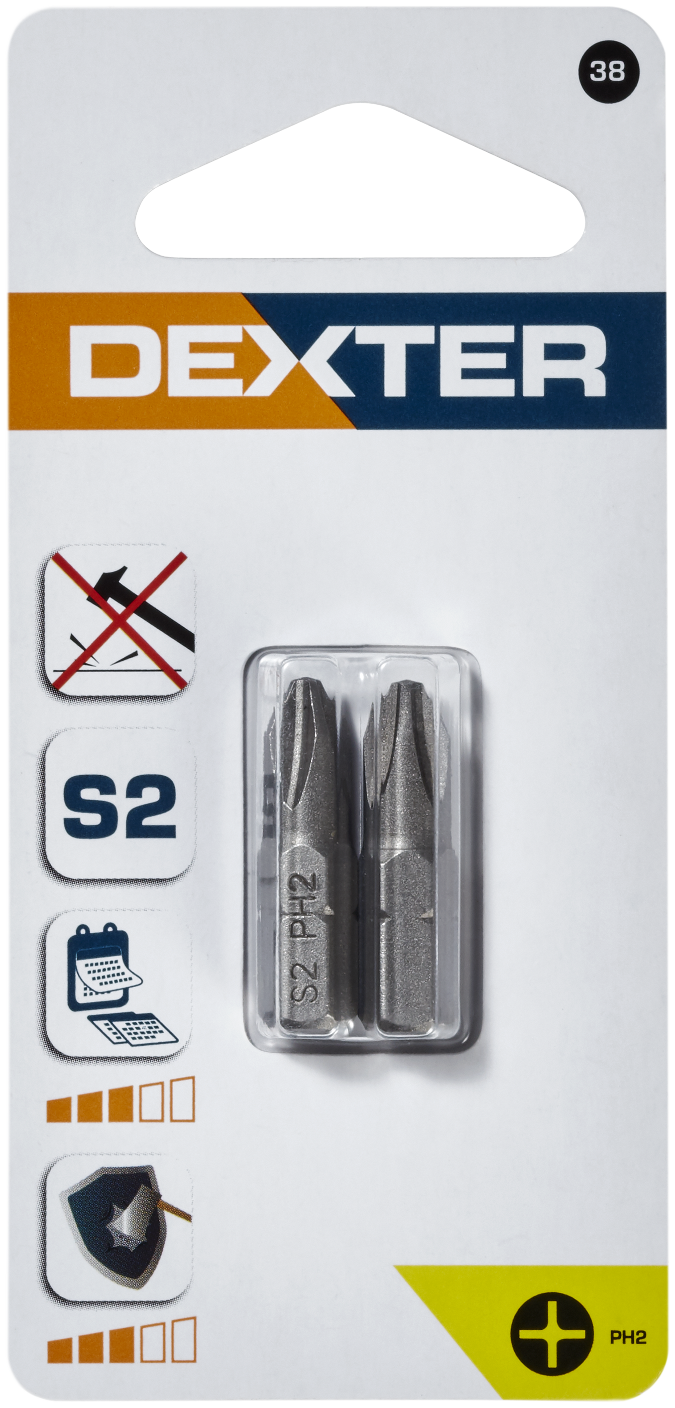 2 Pontas PH2 25MM DEXTER - 4