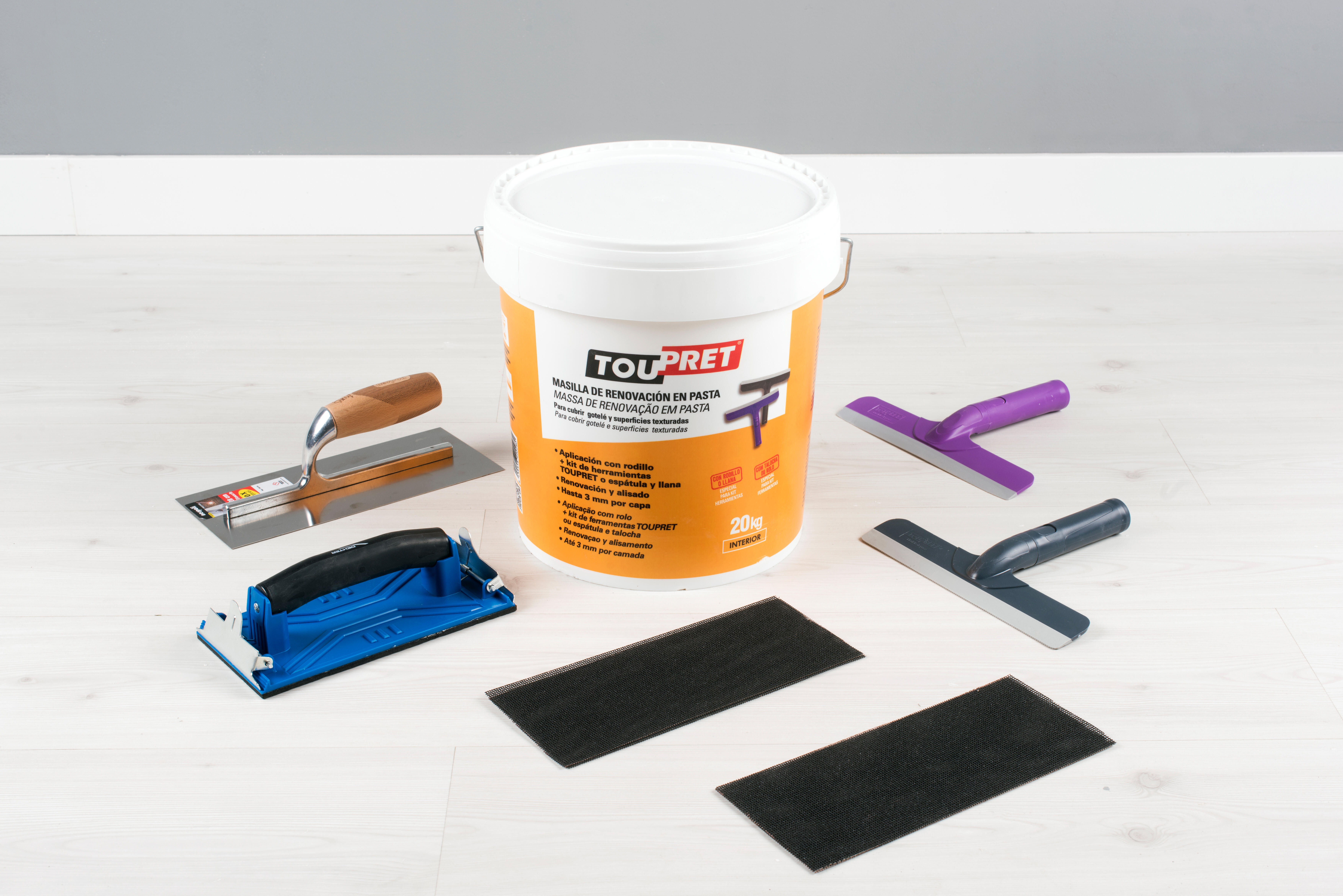 Lixadora manual com 2 folhas de lixa 115x230 mm Dexter - 6