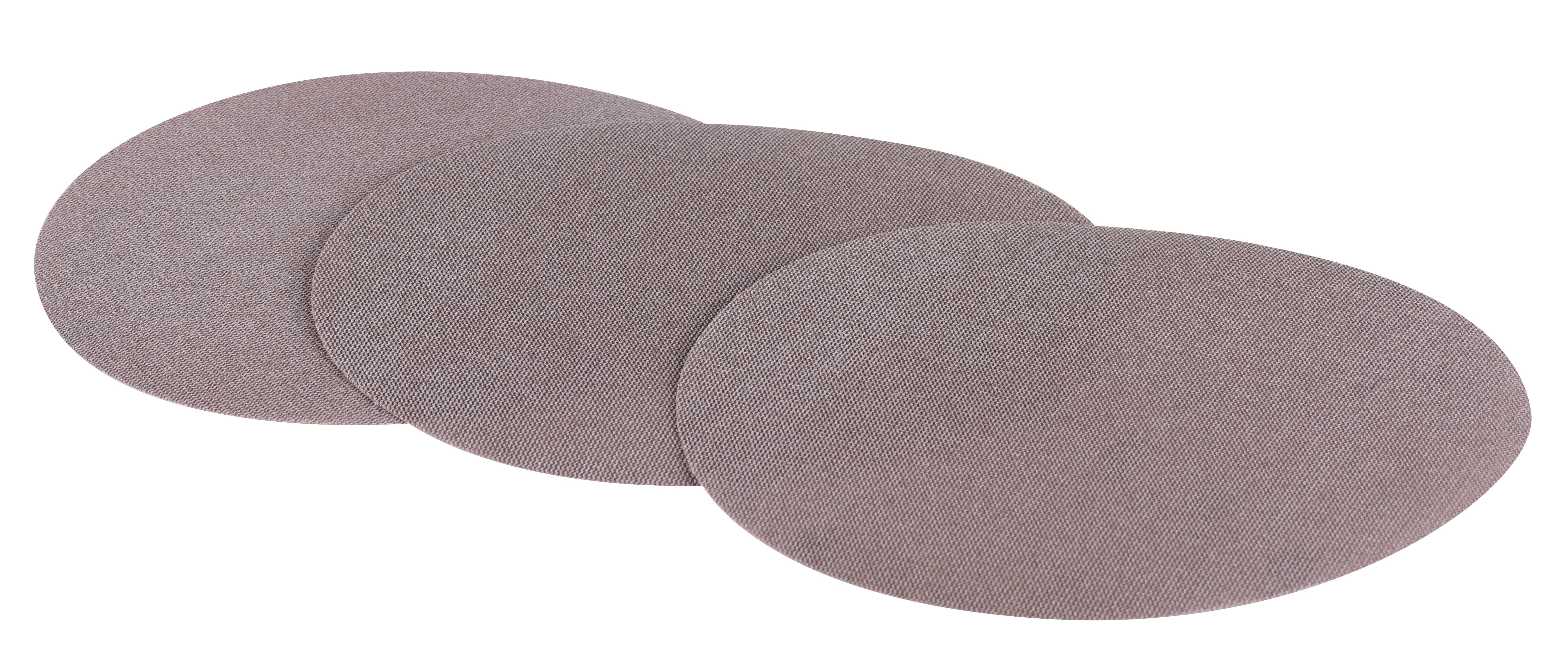 Lot de 3 disques abrasifs, DEXTER PRO, l.225 x L.225 mm grain 120 - 3