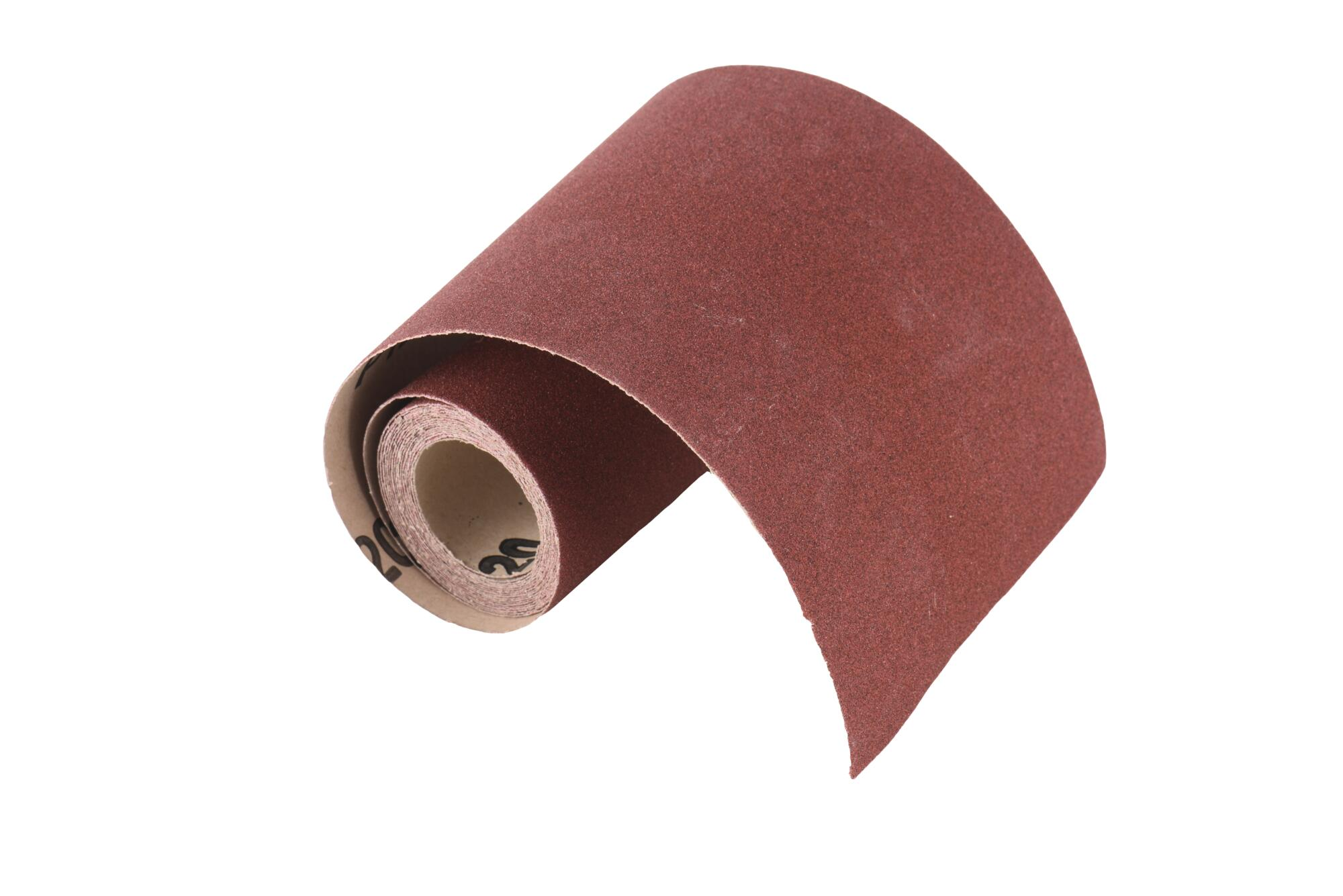 Rollo de hoja abrasiva con grano de 120