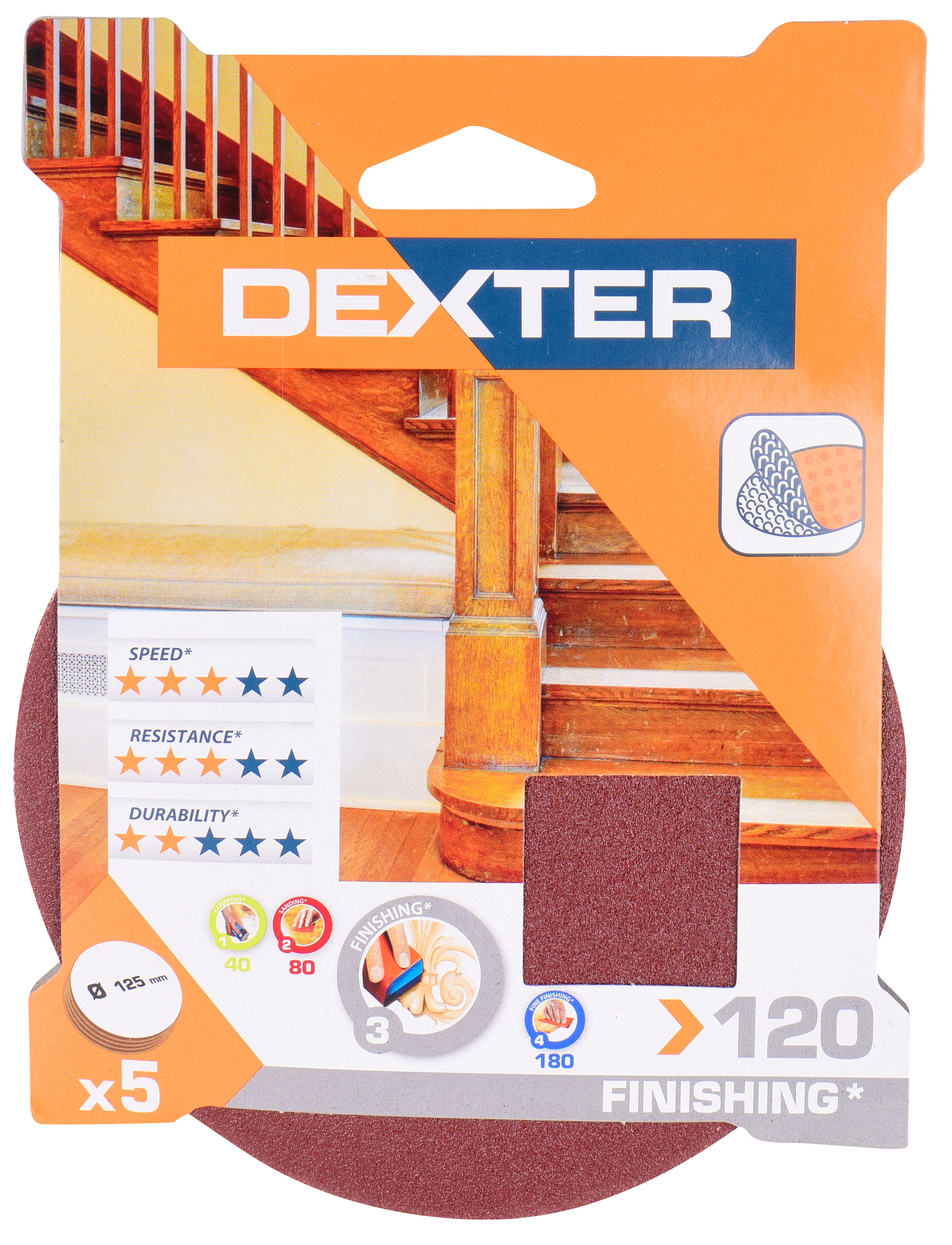 5 Lixas D125 G120 DEXTER - 7