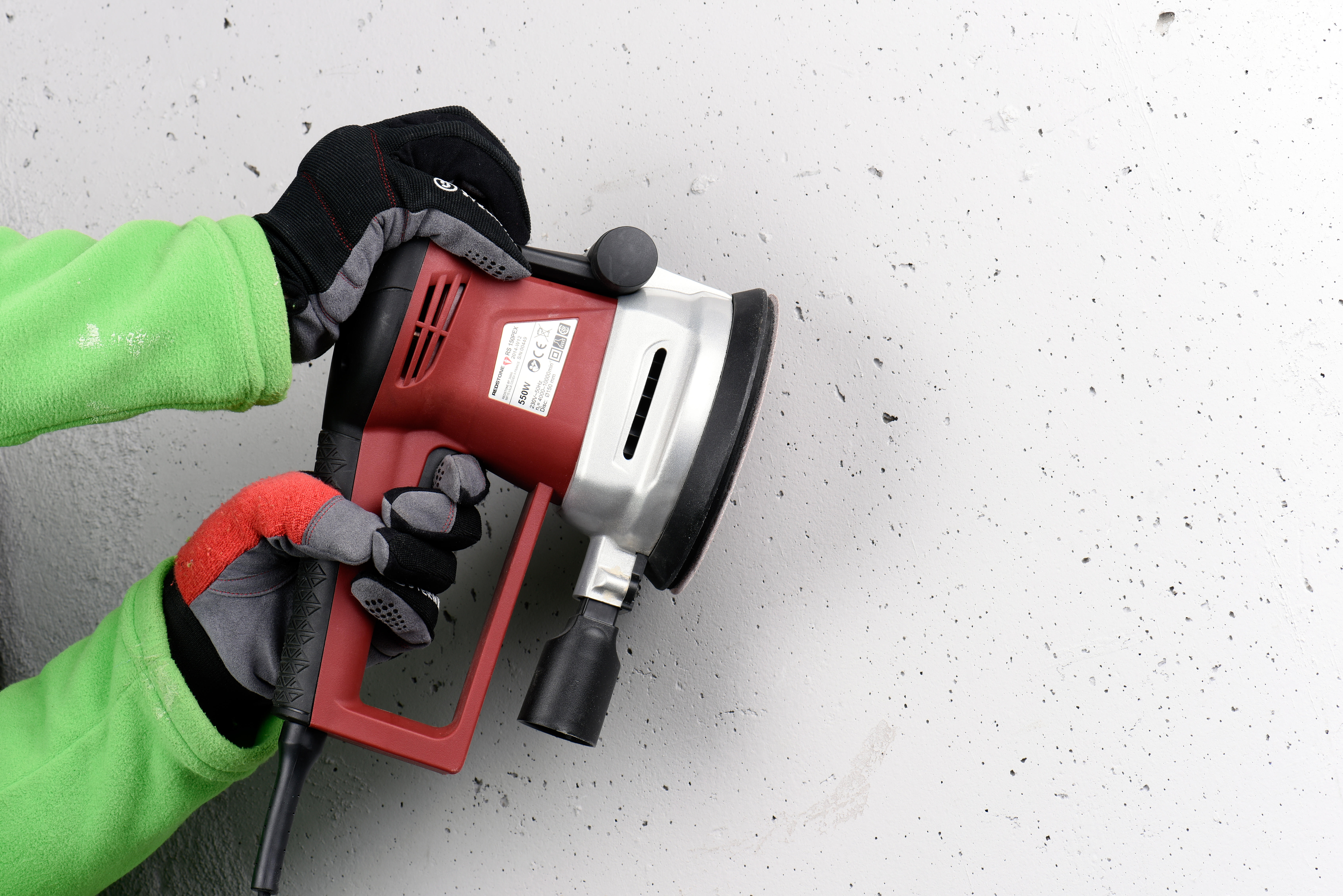 3 Disco abrasivo DEXTER PRO para lijadora ø 150 mm, grano 120 - 2