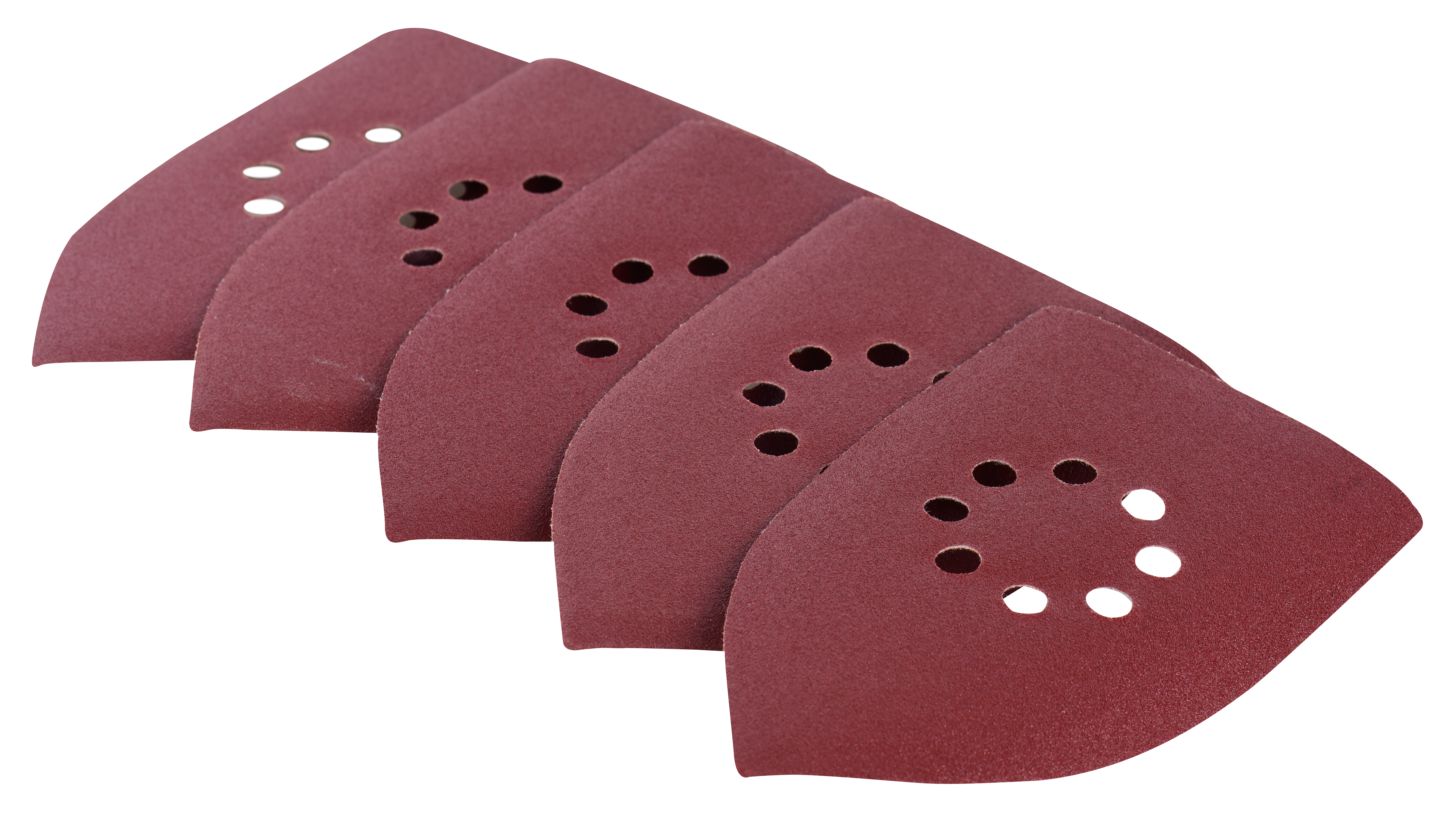 Lot de 5 abrasifs delta triangulaire DEXTER l.105 x L.175 mm grain 120 - 2