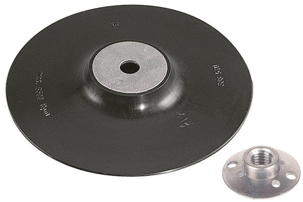 Plato para amoladora wolfcraft de 115 mm de diámetro