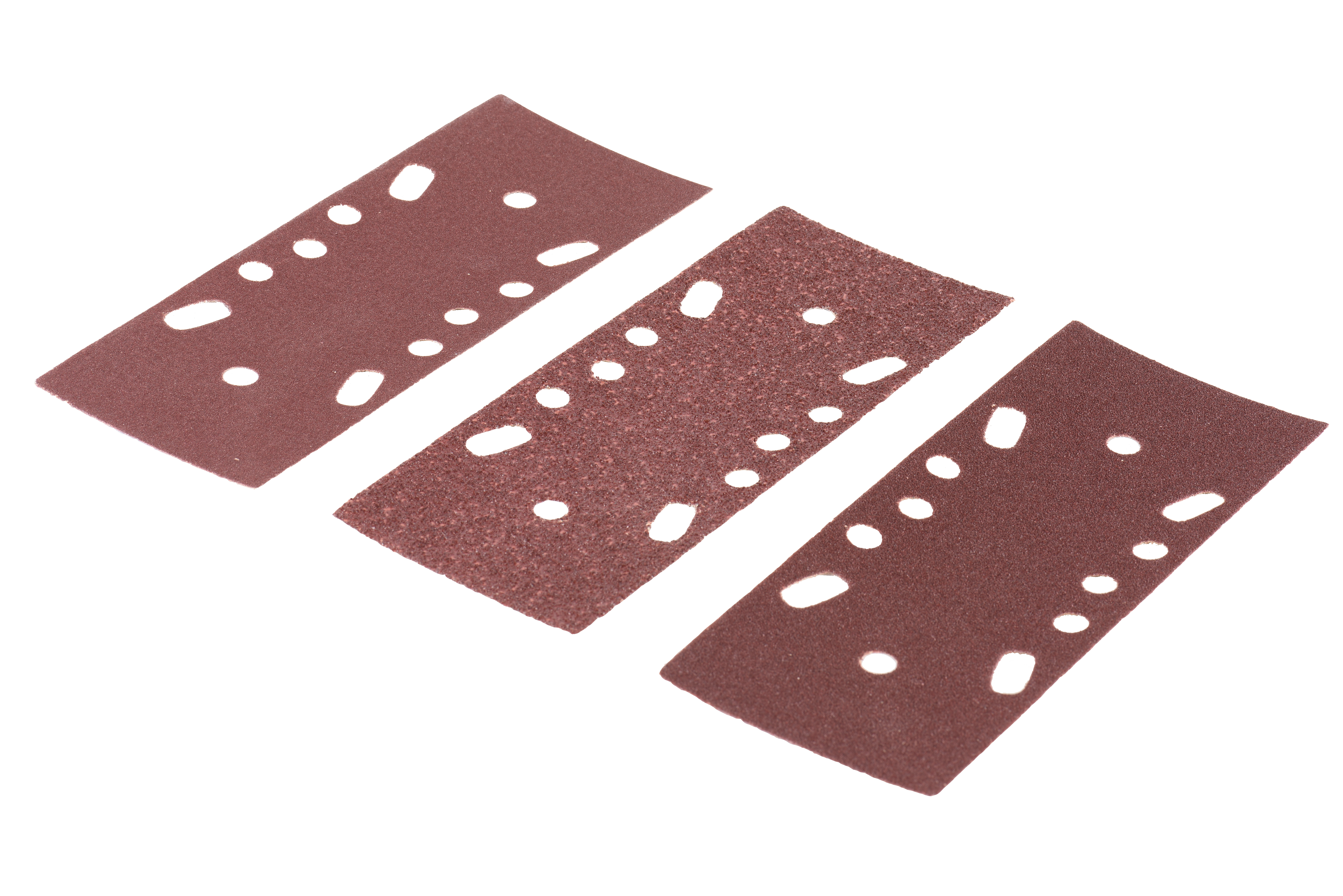 5 patines de lija DEXTER 230x93, grano 40-80-120 - 5