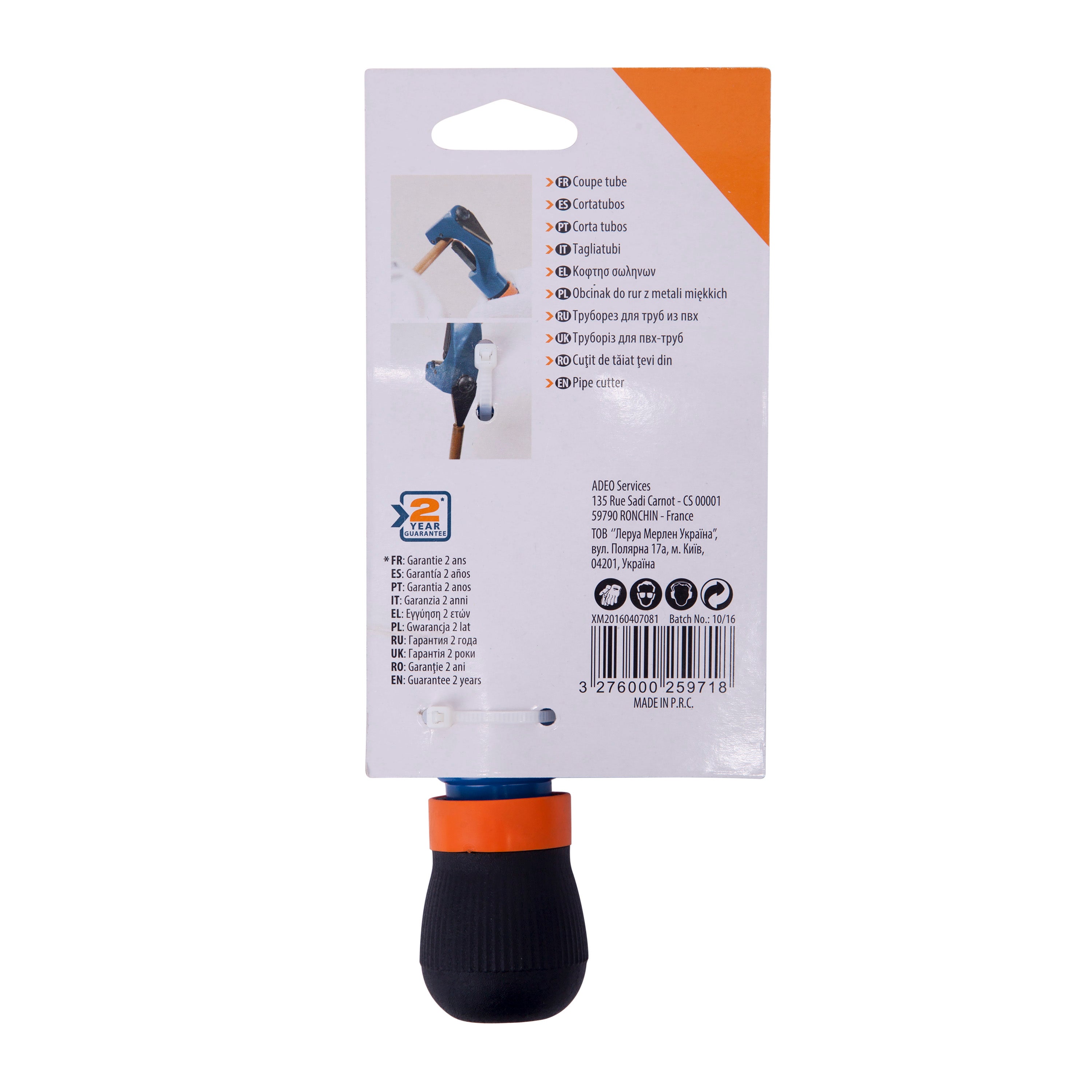 Cortatubo para tubos entre 6 y 42 mm de ø para tubos de cobre - 7