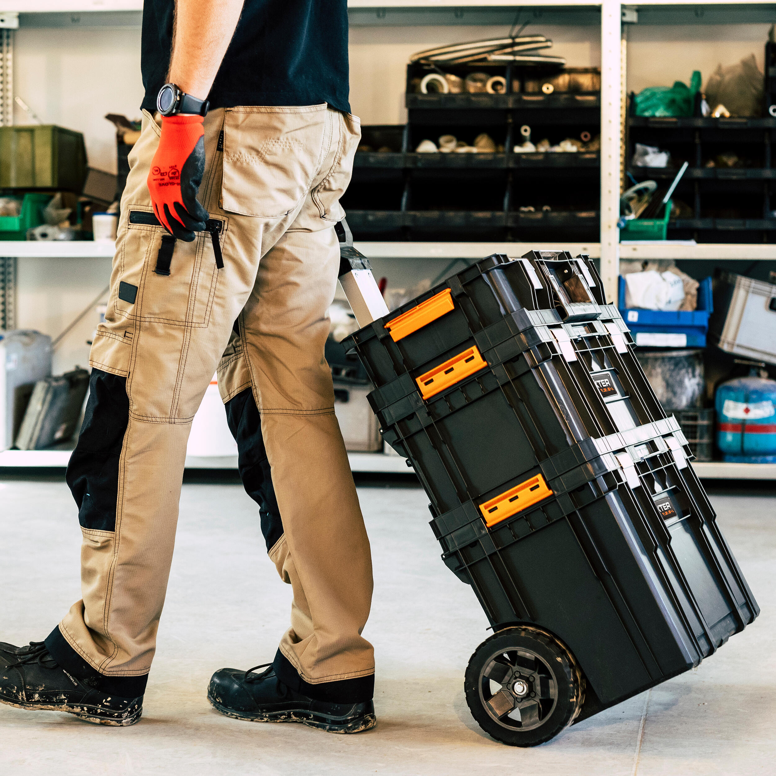 Baúl herramienta DEXTER PRO  con capacidad de 78 litros - 19