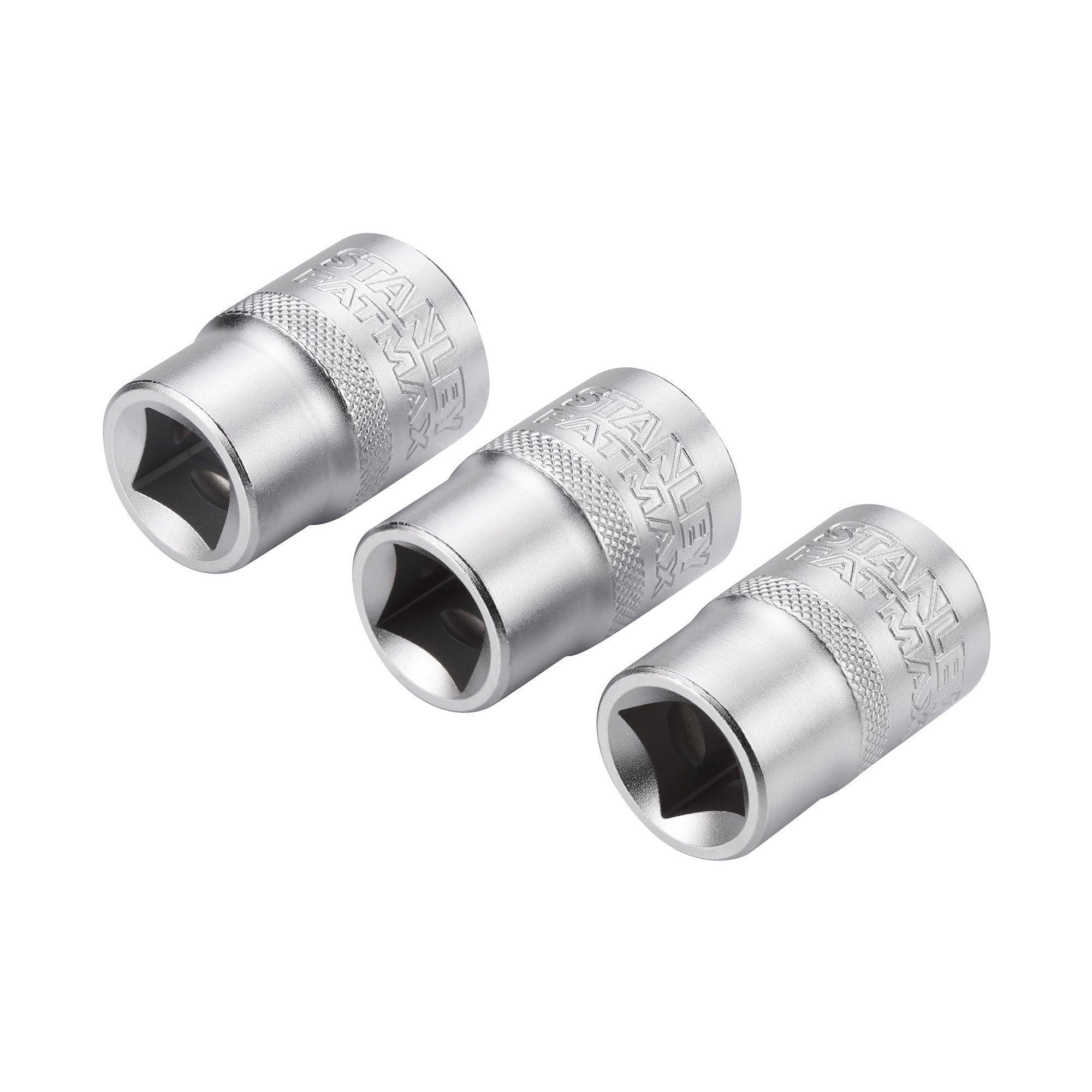 Juegos 3 llaves de vaso de 17 a 19 mm  STANLEY FATMAX - 3