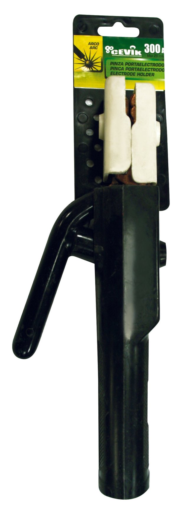 Pinza porta electrodo CEVIK PRO de 300 amperios