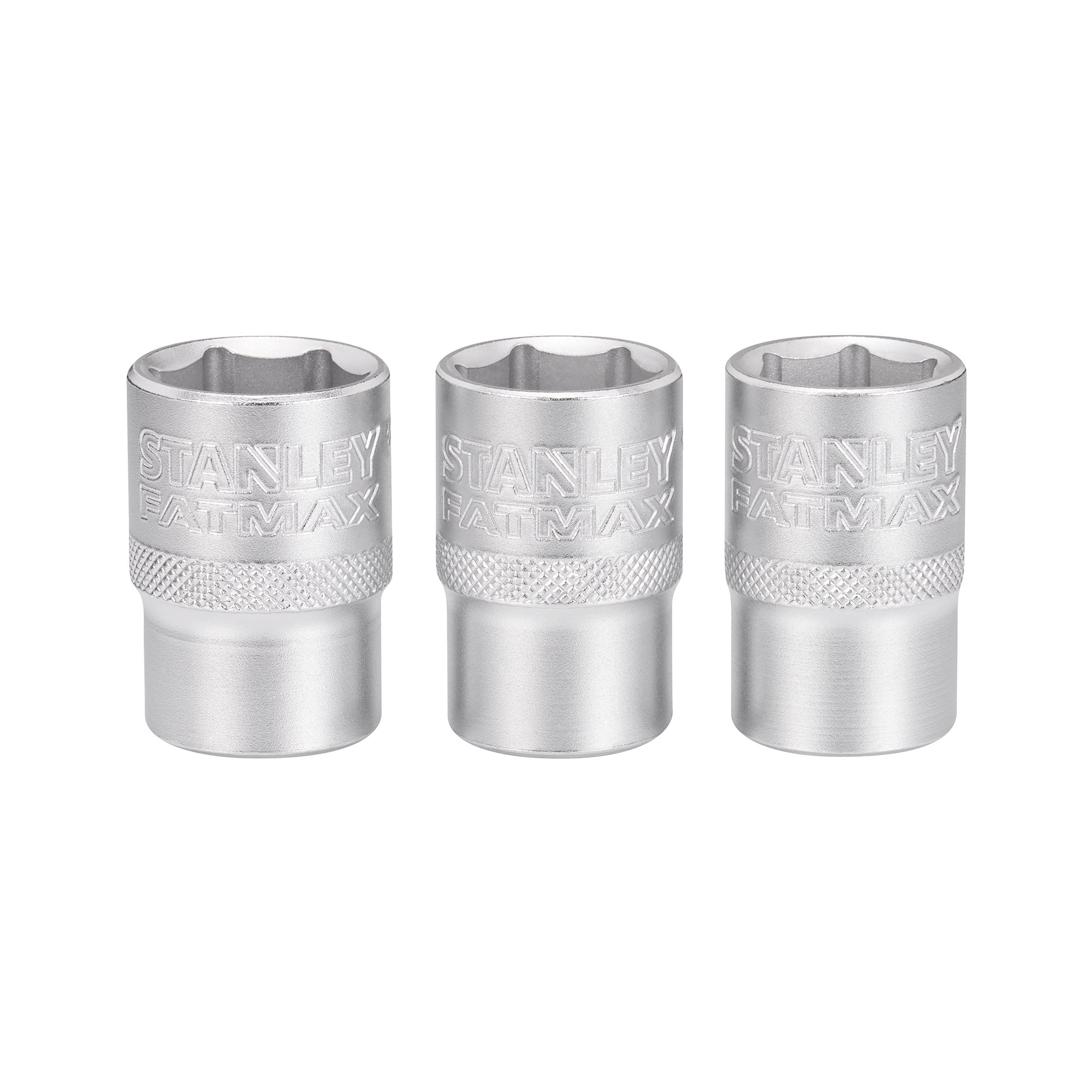 Juegos 3 llaves de vaso de 17 a 19 mm  STANLEY FATMAX - 2