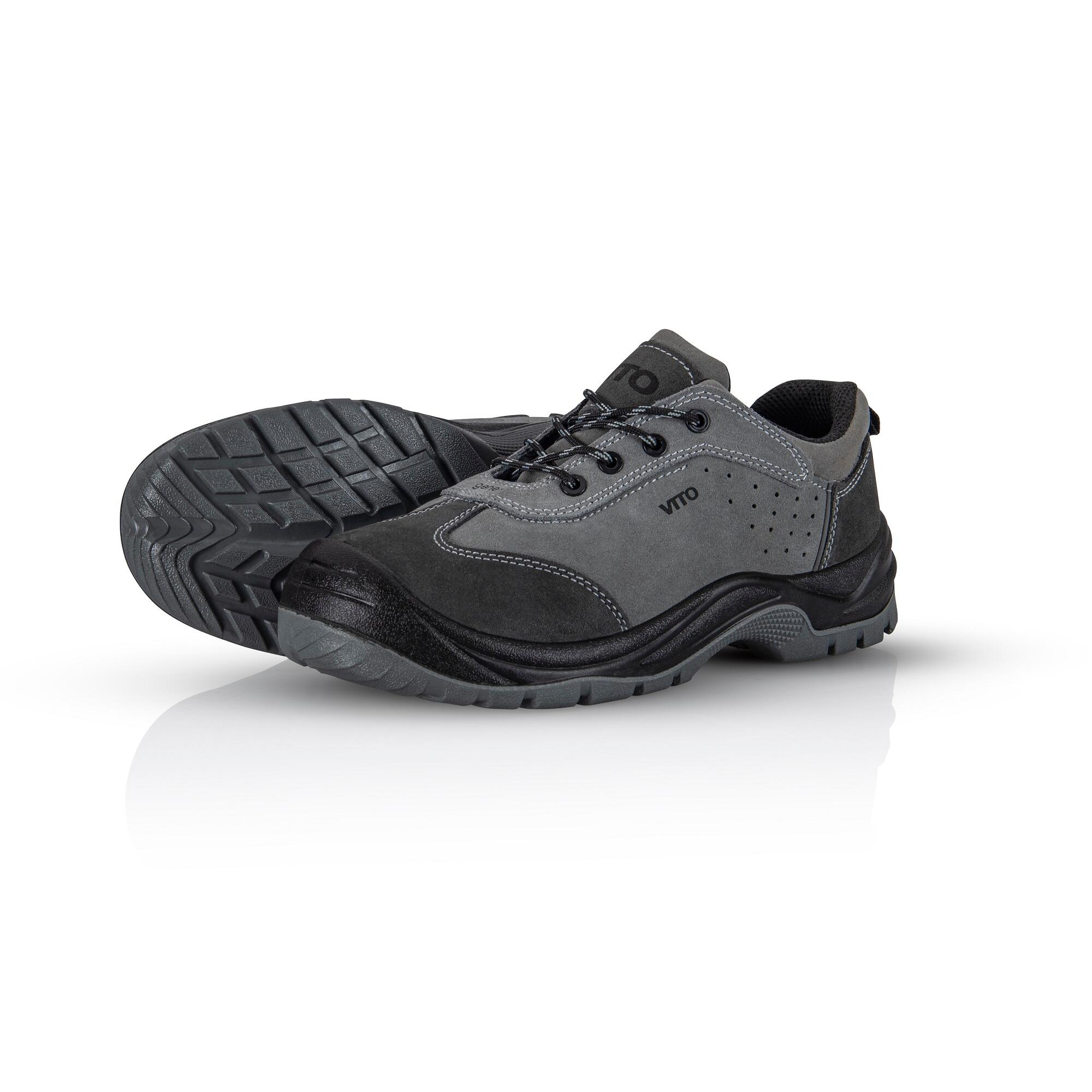 Vito  Zapato Seguridad Genes S1pn T42 Gris , Leroy Merlin