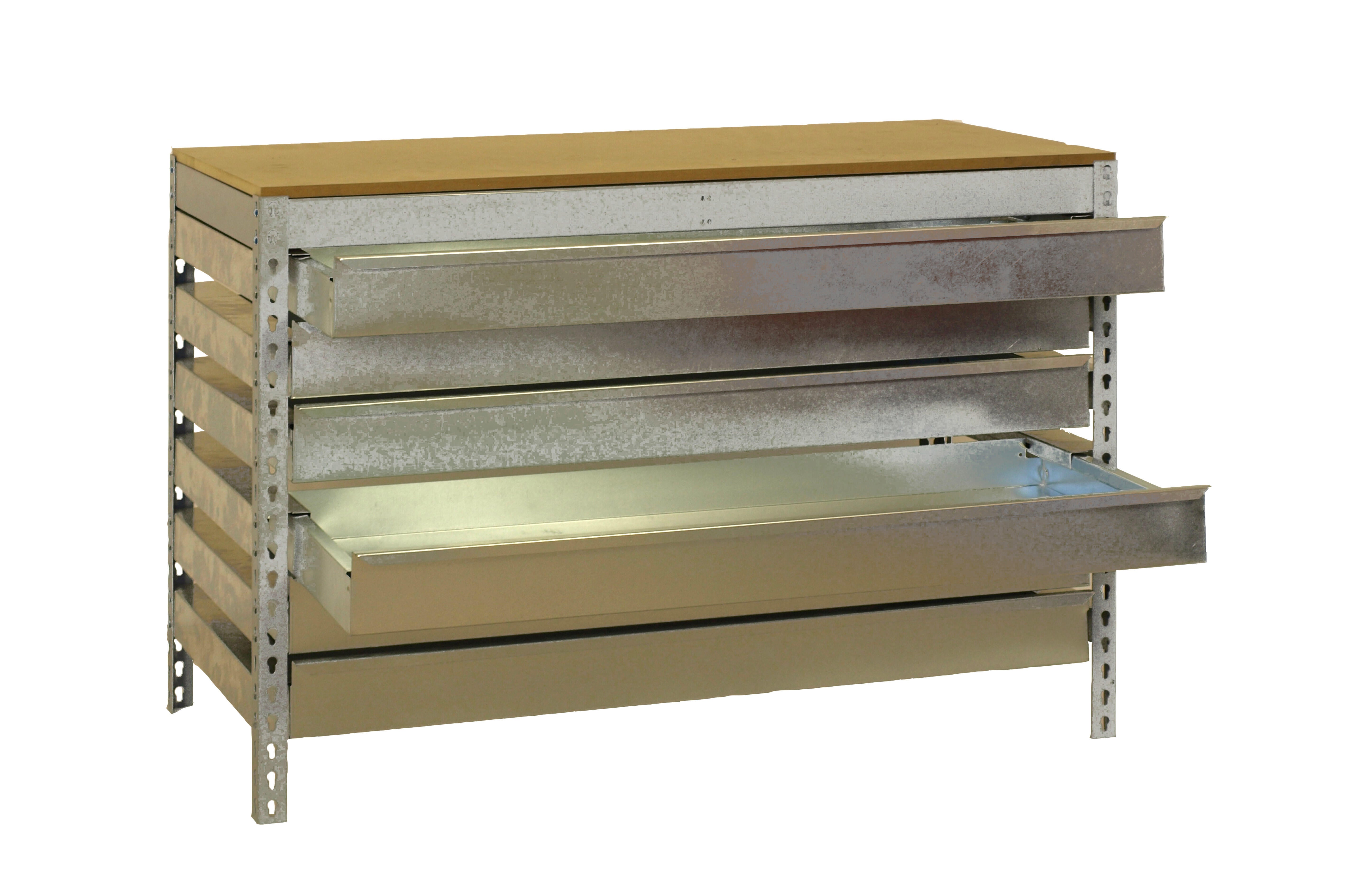 Bancada de trabalho SIMONRACK BT5 BOX6 900 GALVA/MAD - 5