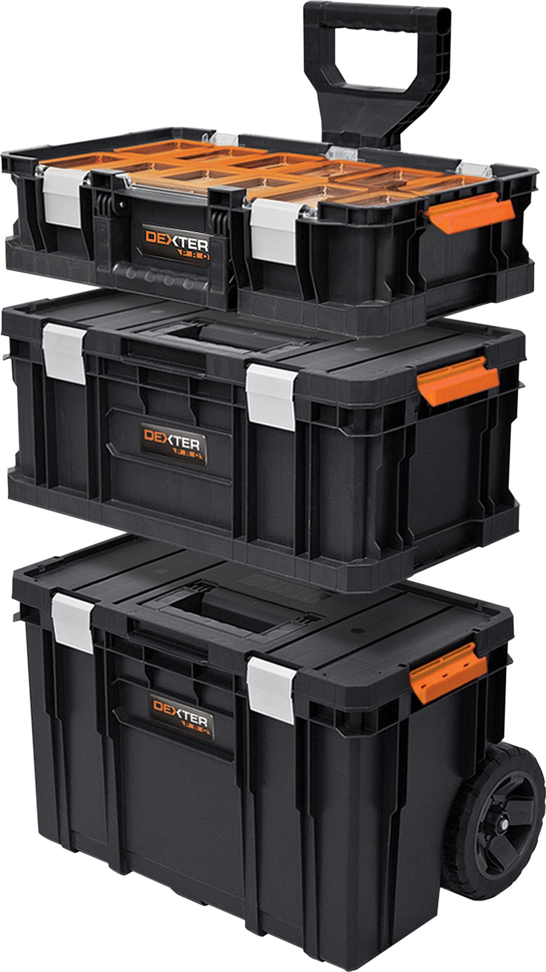 Baúl herramienta DEXTER PRO  con capacidad de 78 litros - 7
