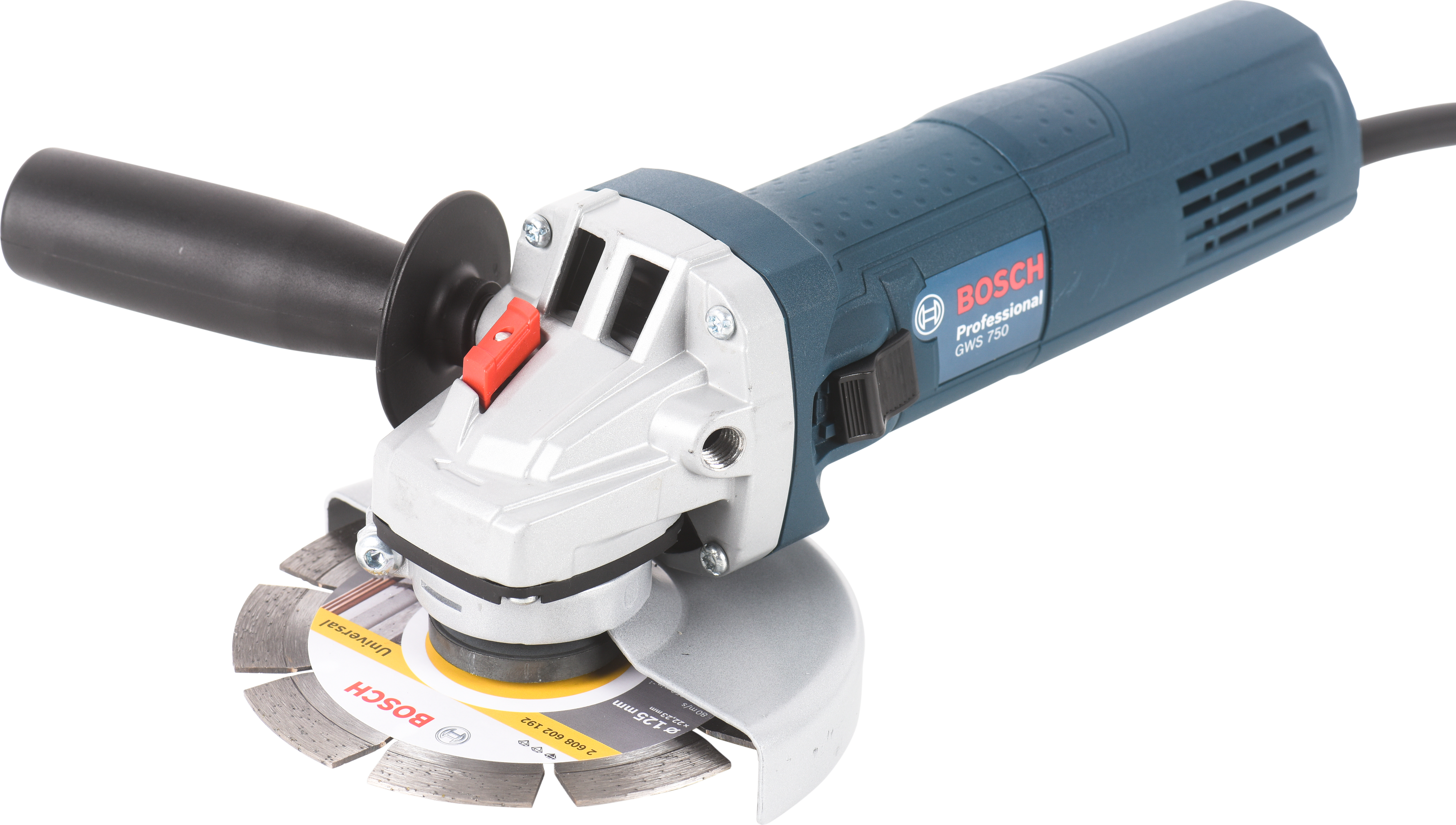 Rebarbadora com fio 750 W 125 mm com disco de corte Bosch Professional - 2