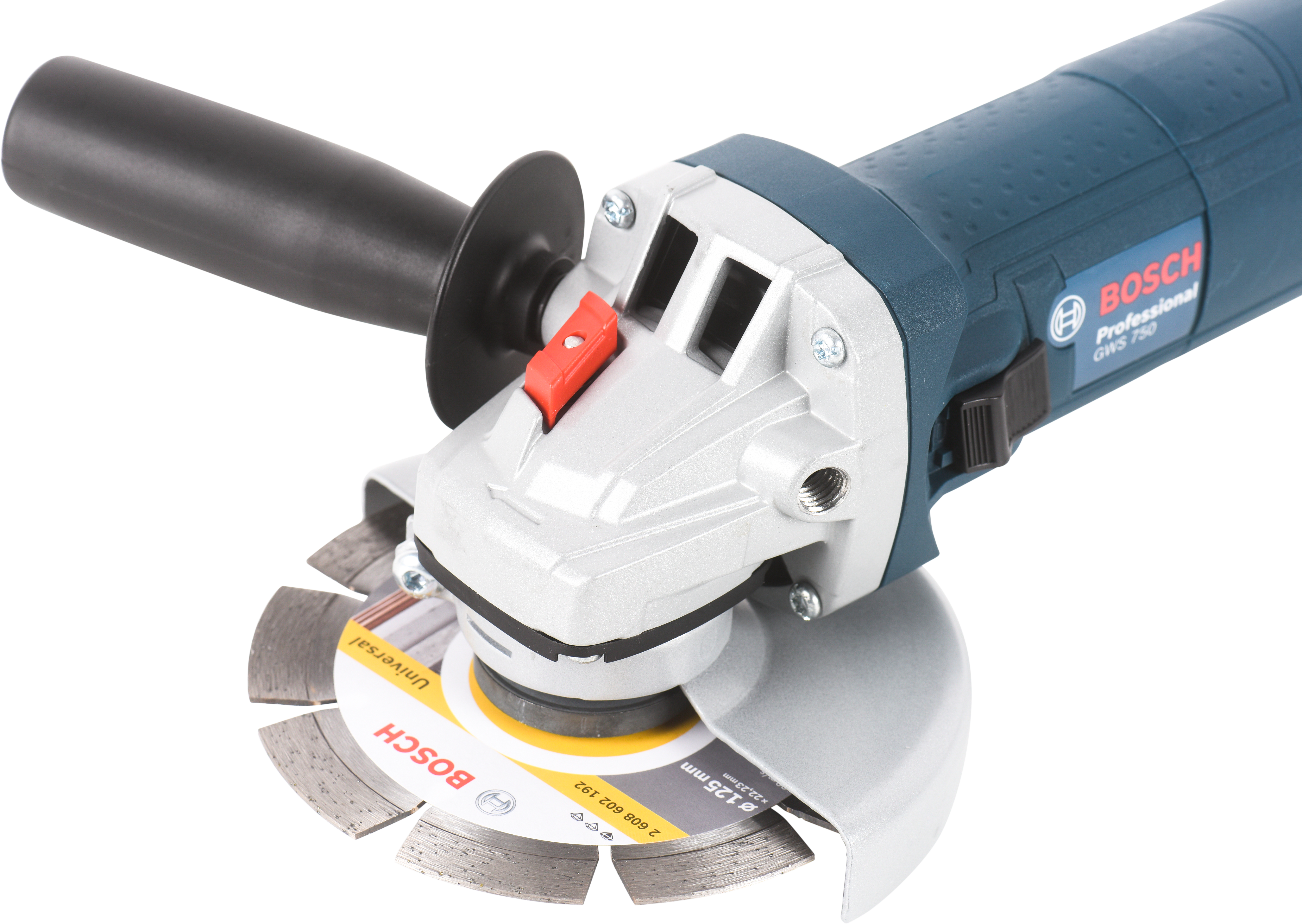 Rebarbadora com fio 750 W 125 mm com disco de corte Bosch Professional - 7