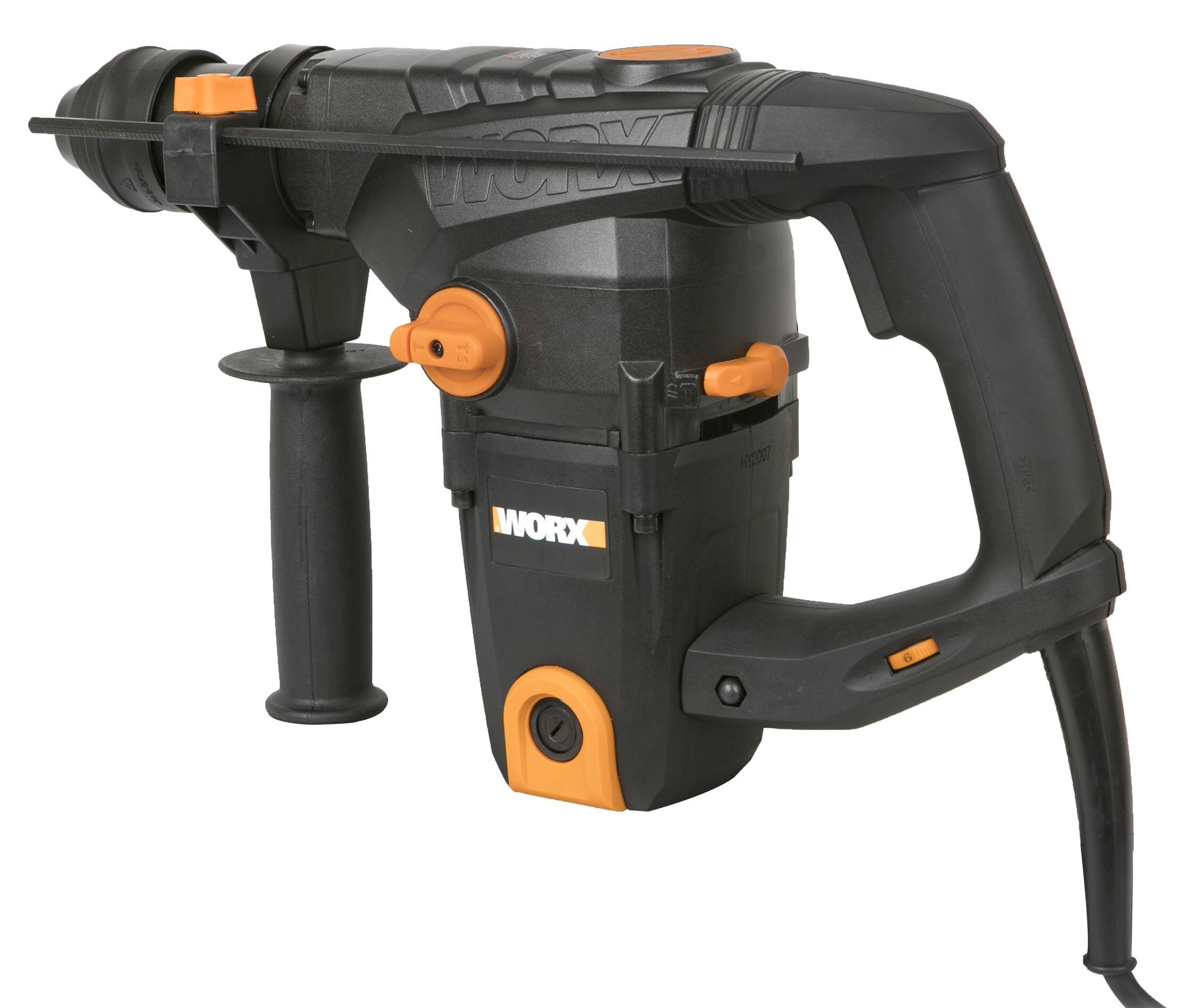 Martelo percutor SDS Plus 1250 W 5 J Worx WT344 - 12