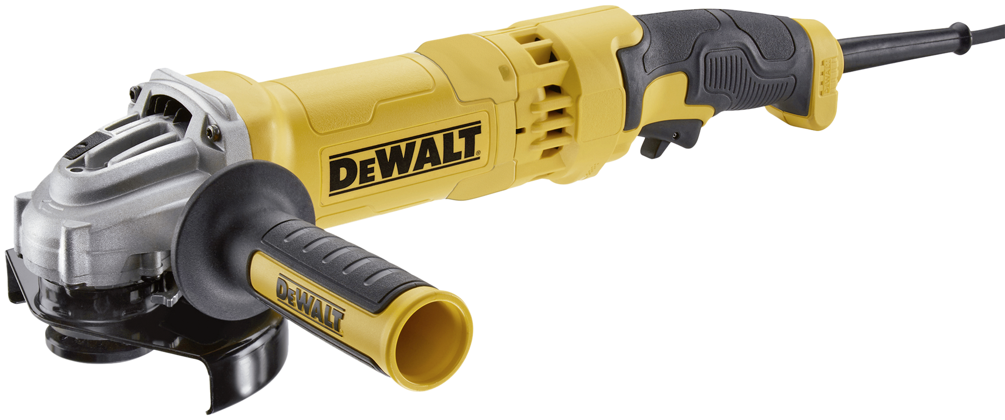 Amoladora angular dewalt e4277 1.500w disco 125mm puño posterior