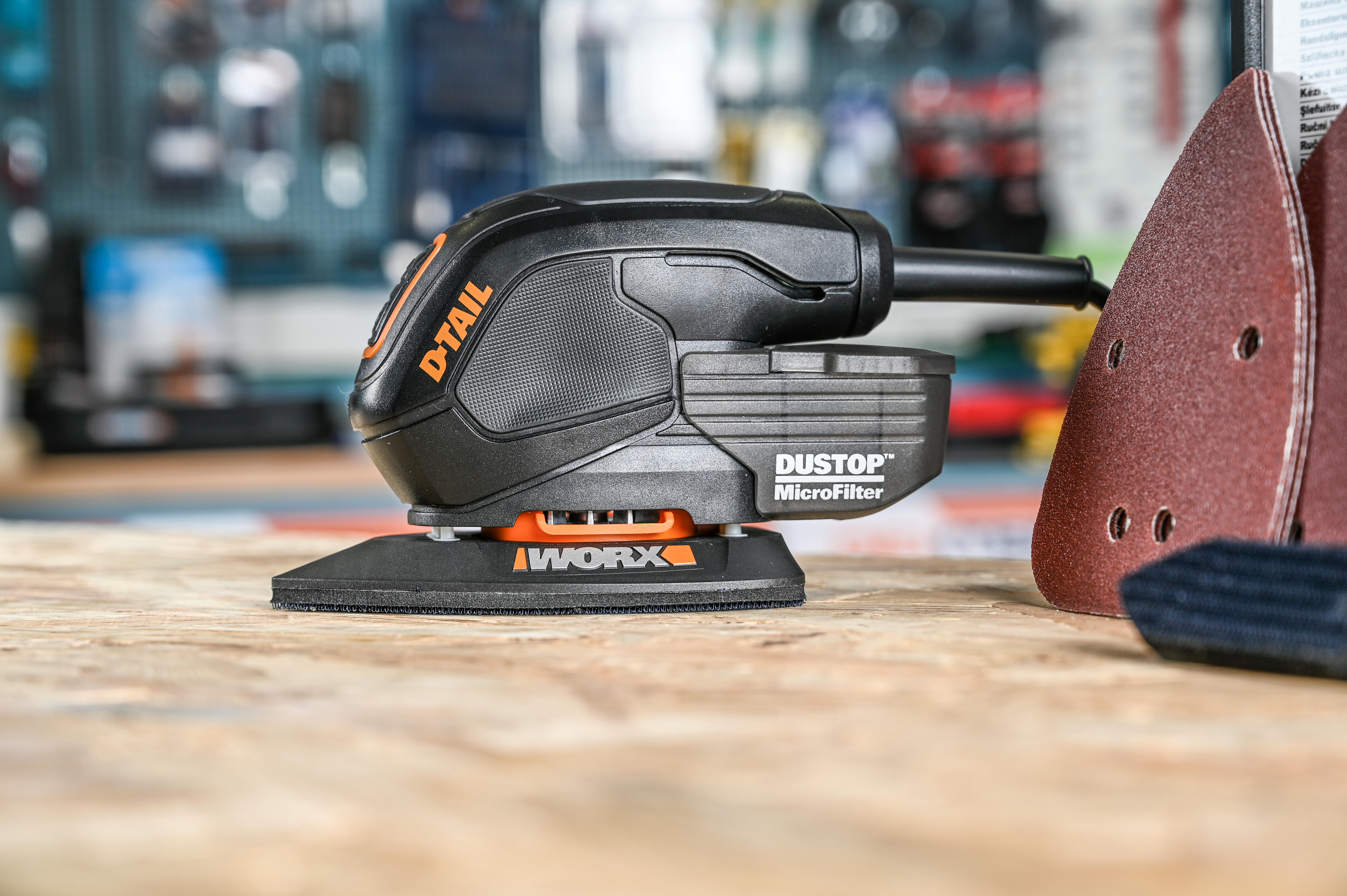 Multilixadora WORX WT649.1 + 22 ACESSÓRIOS 65W - 12