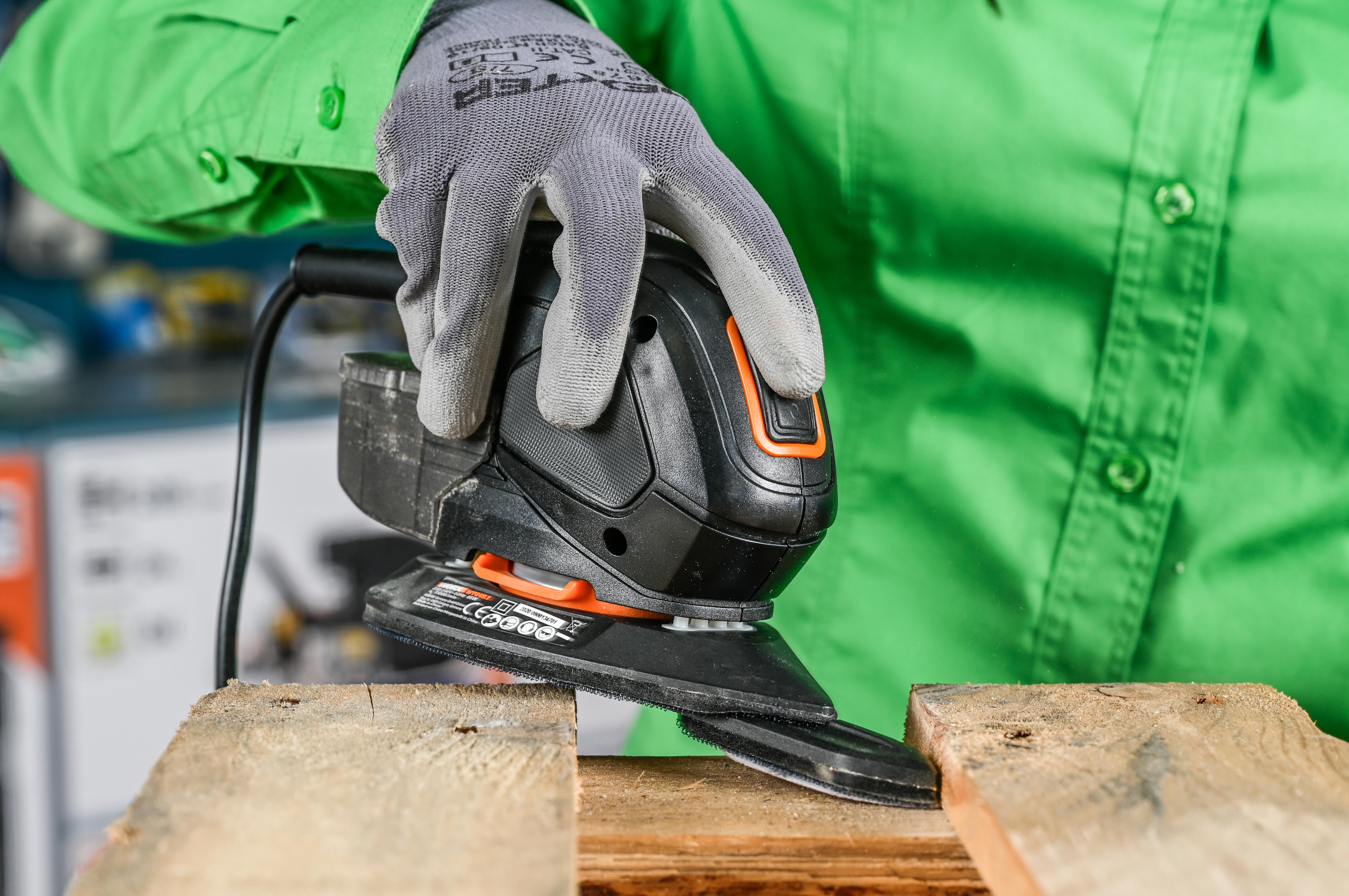 Multilixadora WORX WT649.1 + 22 ACESSÓRIOS 65W - 11