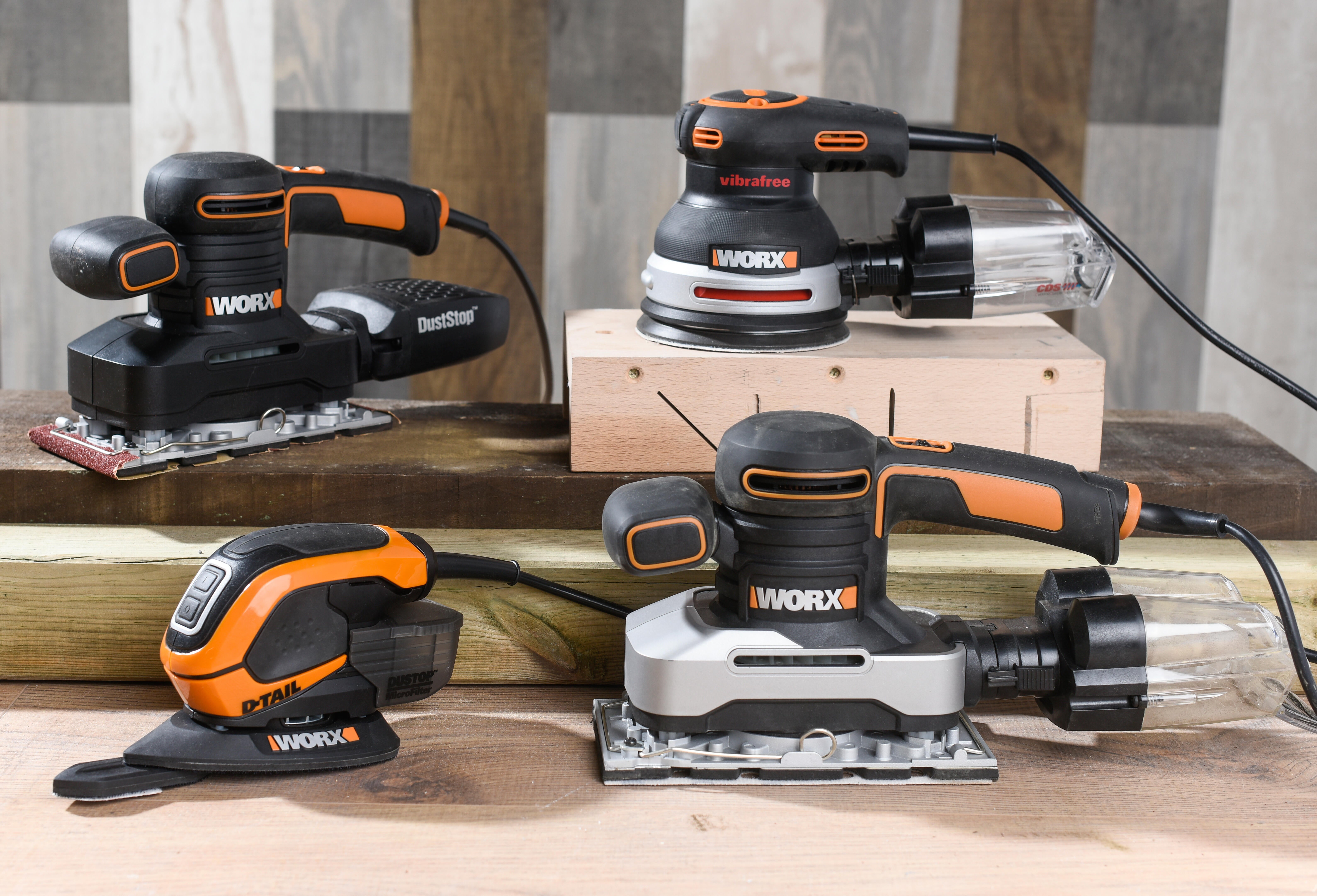 Multilixadora WORX WT649.1 + 22 ACESSÓRIOS 65W - 9