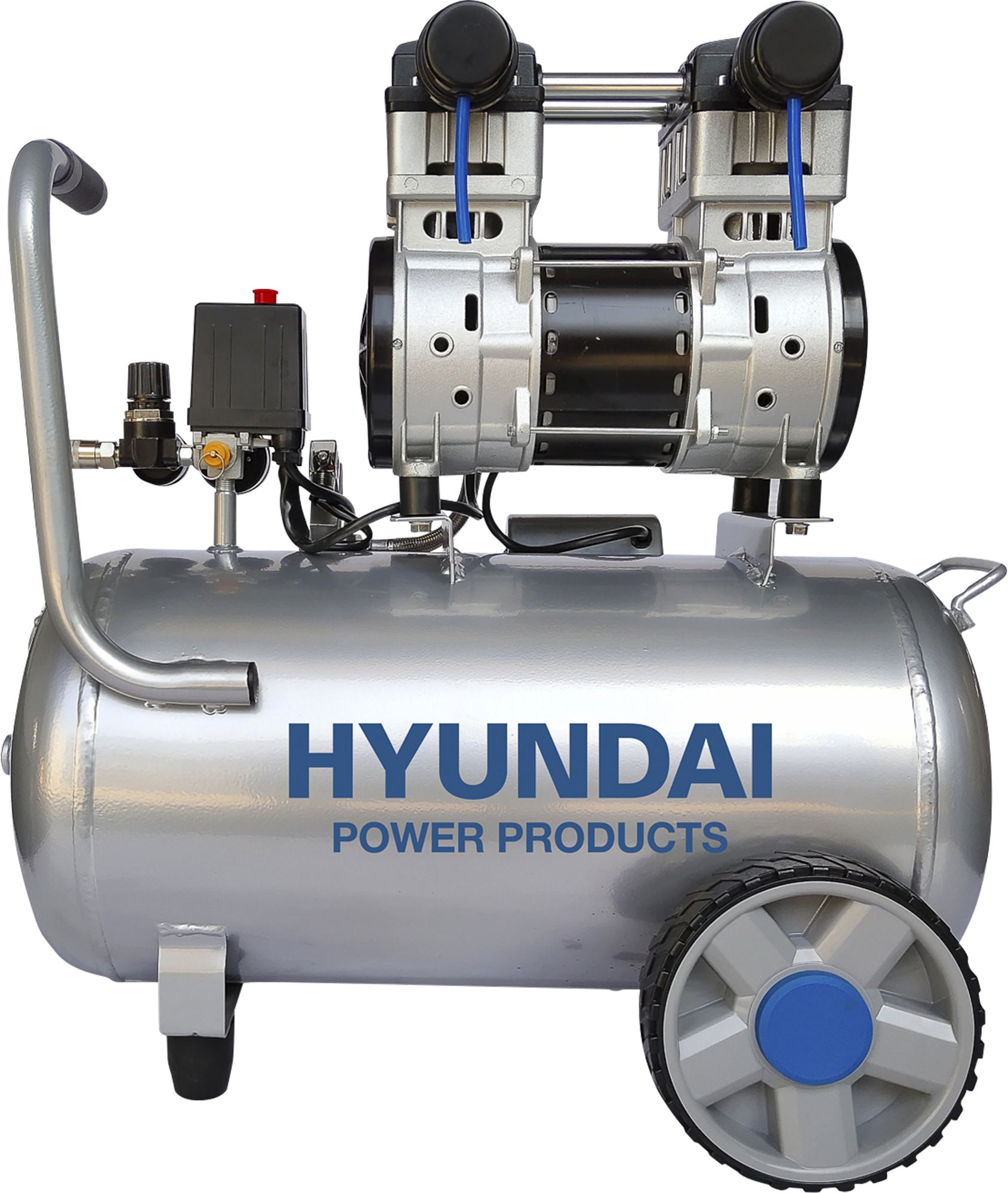 Compressor silencioso 1500 W 50 L Hyundai HYAC50-2S - 4