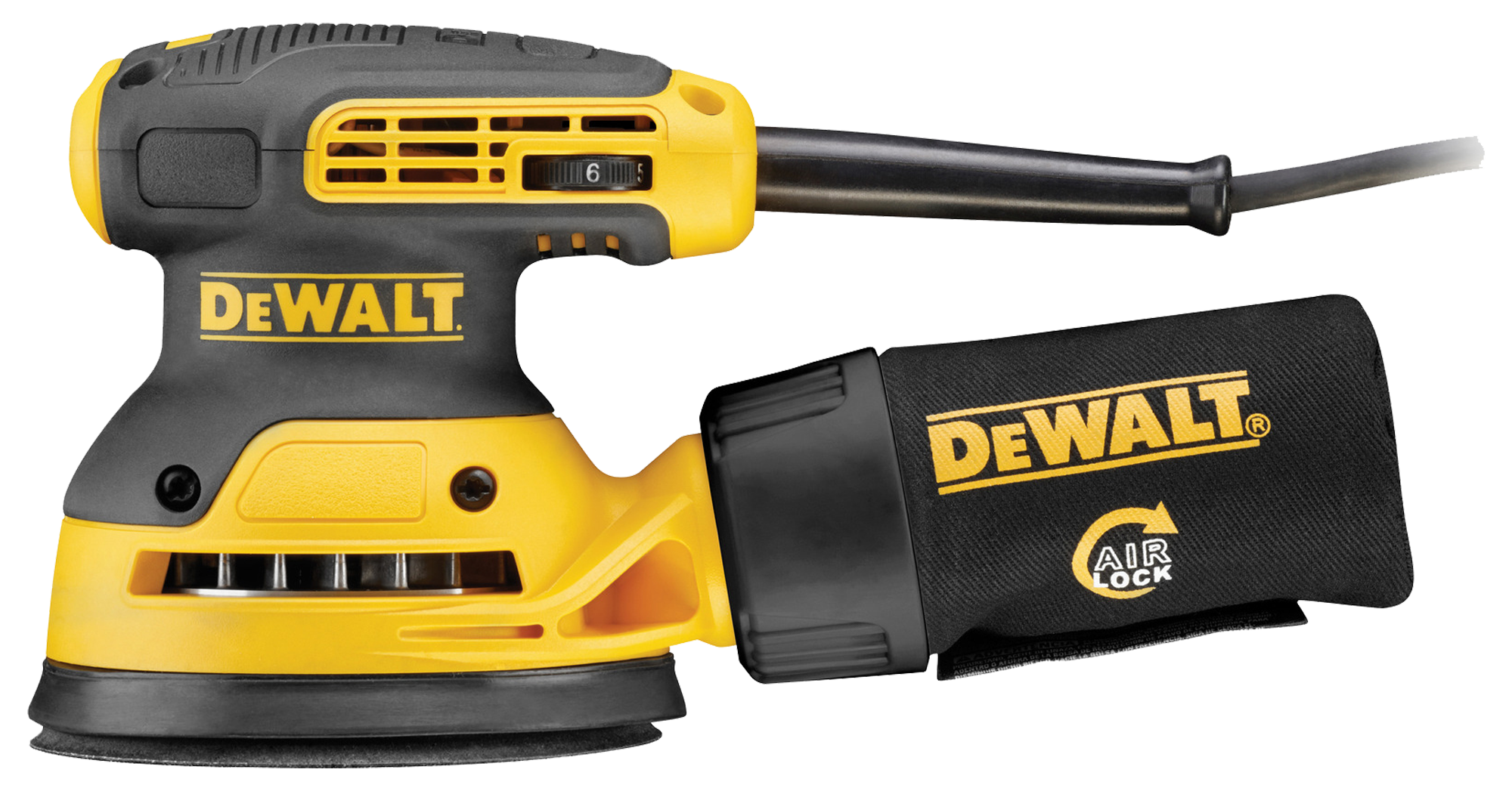 Lijadora rotorbital DEWALT e6423  280w 125mm - 4