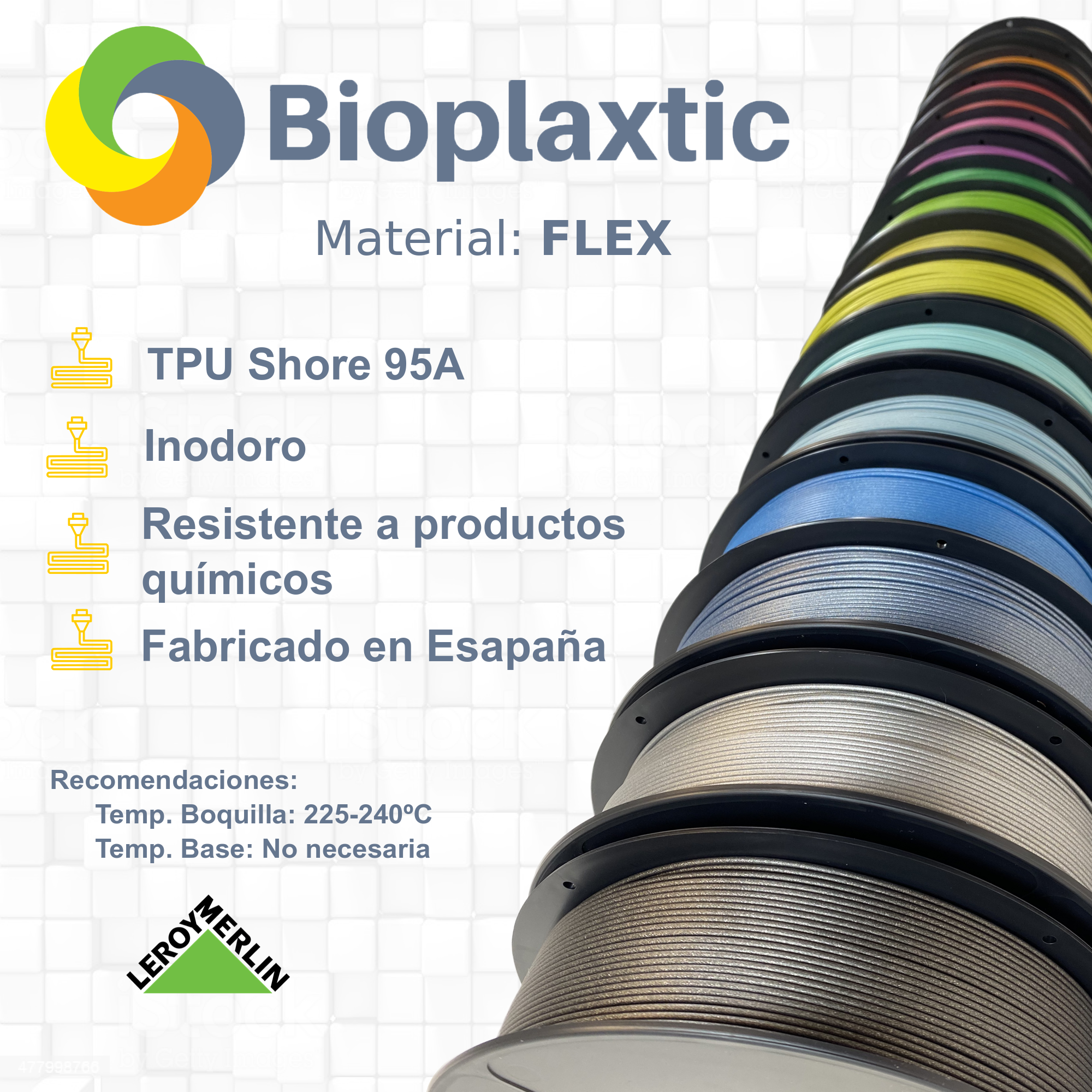 Bobine flexiprint BRANCO - 4