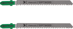 Set 2 Lame TF 350 M HCS Bosch Professional Per Seghe Multiuso - Per Legno Tenero, Duro E Fresco - Foto 2