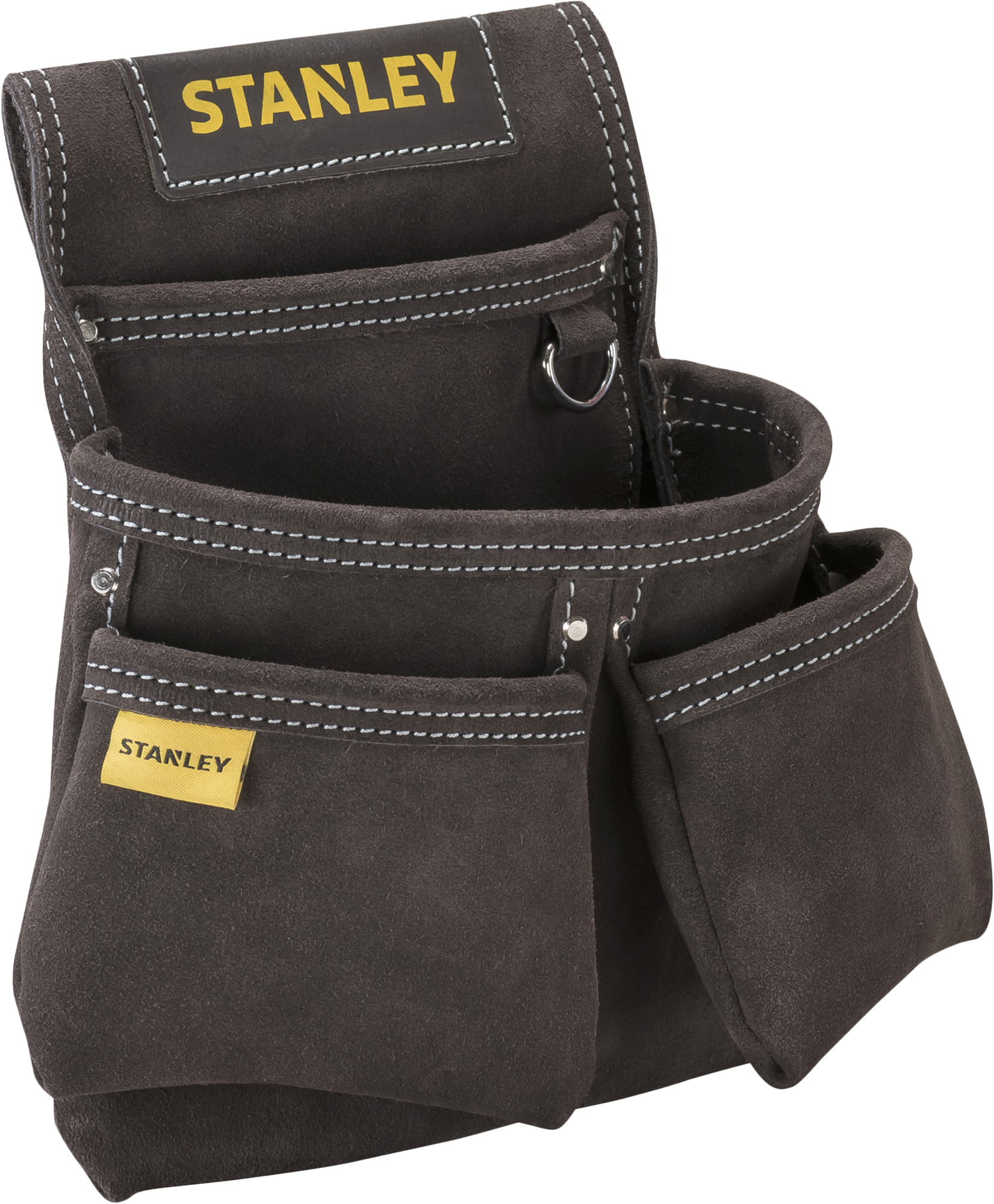 Portautensili per cintura STANLEY STST1-80116 in cuoio 4 tasche L 30 x P 7 x H 33 cm - 9