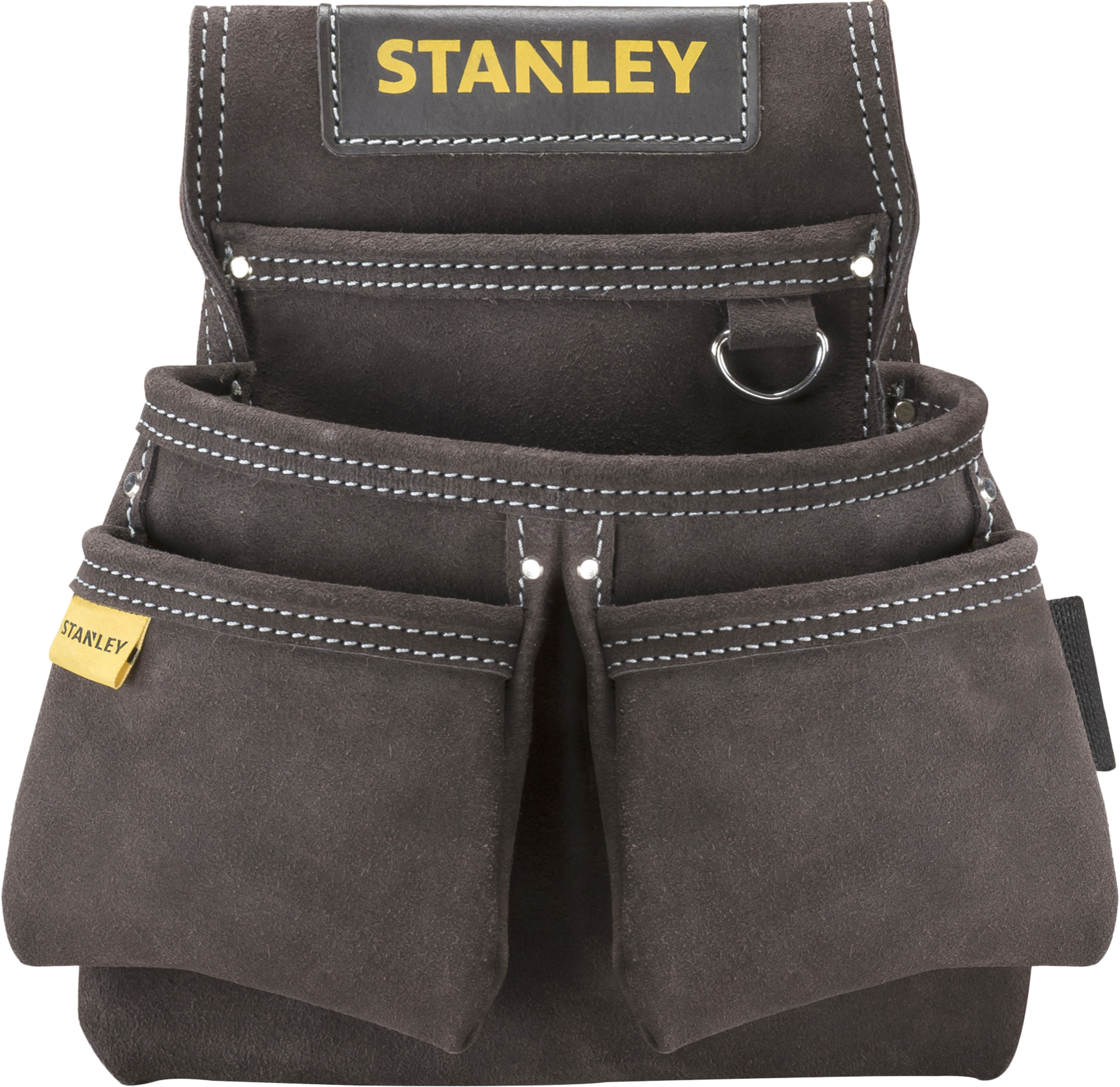 Portautensili per cintura STANLEY STST1-80116 in cuoio 4 tasche L 30 x P 7 x H 33 cm - 7