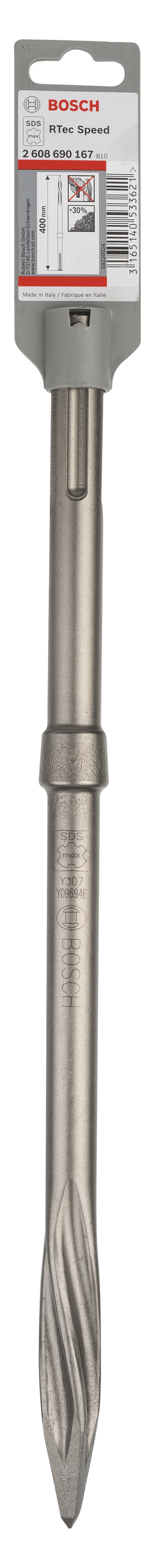 Ponteiro SDS Max 400mm Bosch Professional 2 608 690 167 - 5